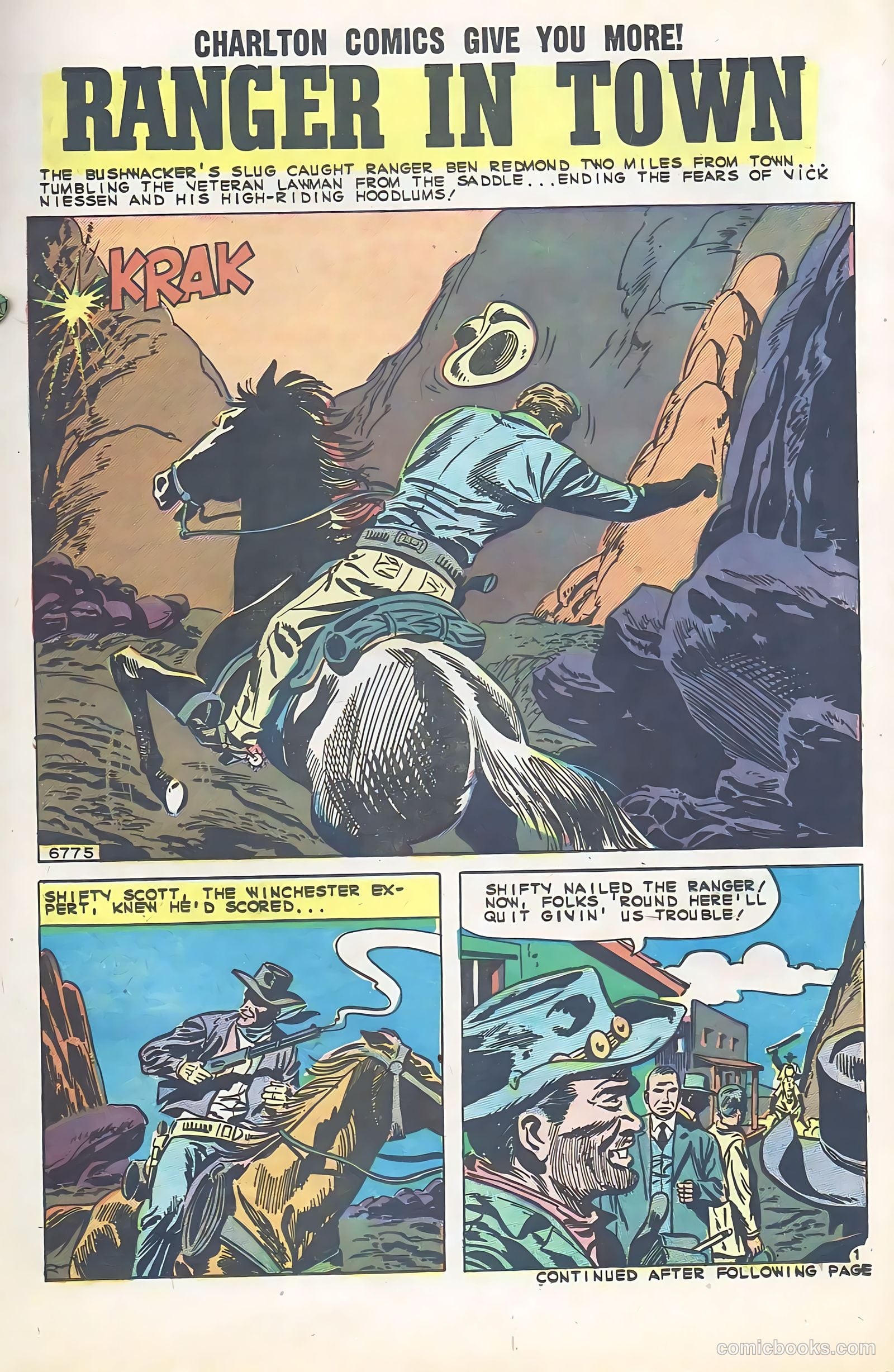 Texas Rangers in Action #25 — page 21 of 36