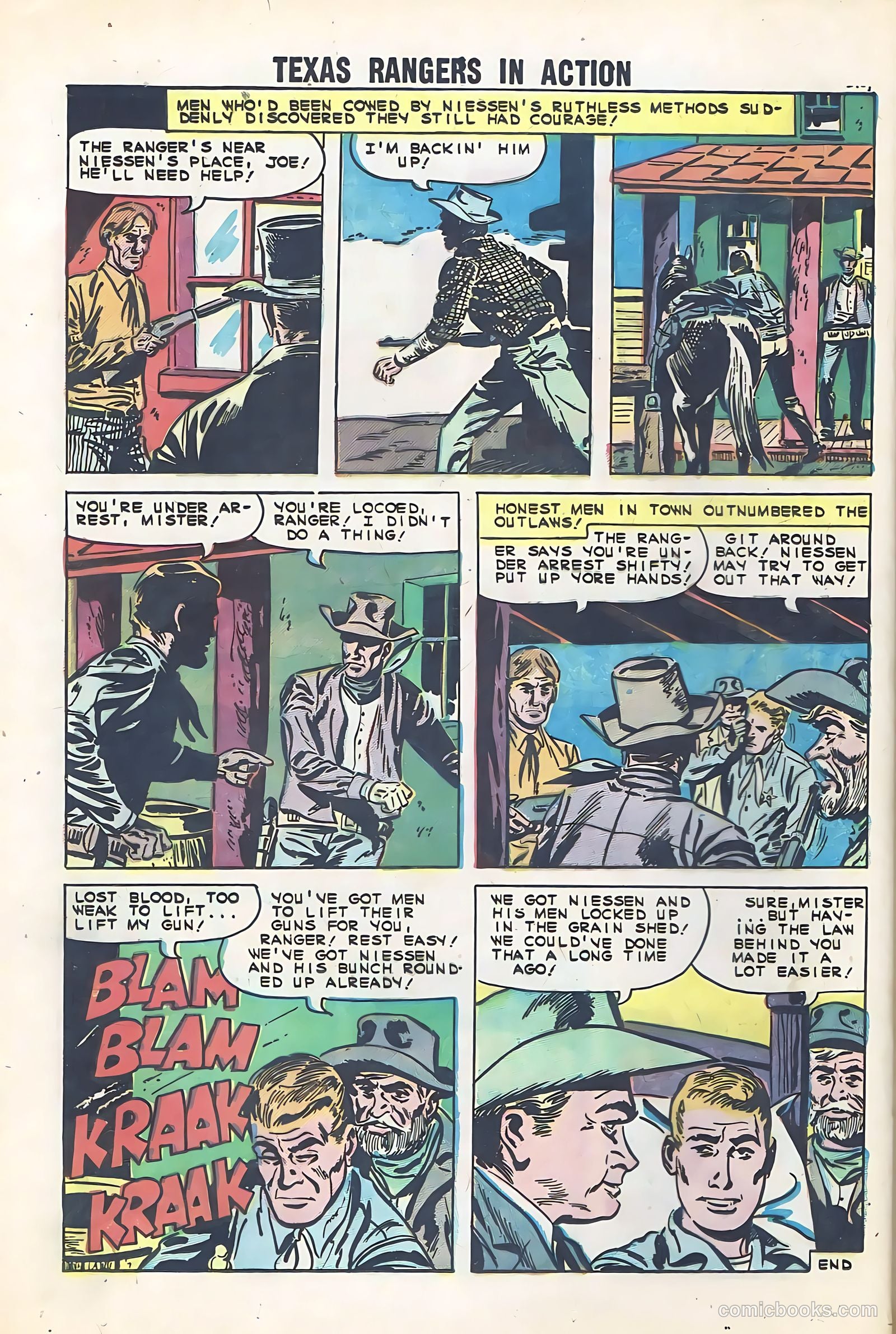 Texas Rangers in Action #25 — page 24 of 36