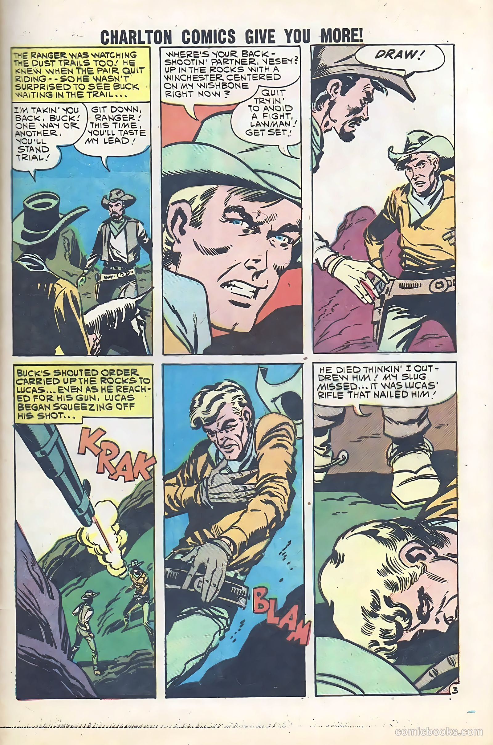 Texas Rangers in Action #25 — page 29 of 36
