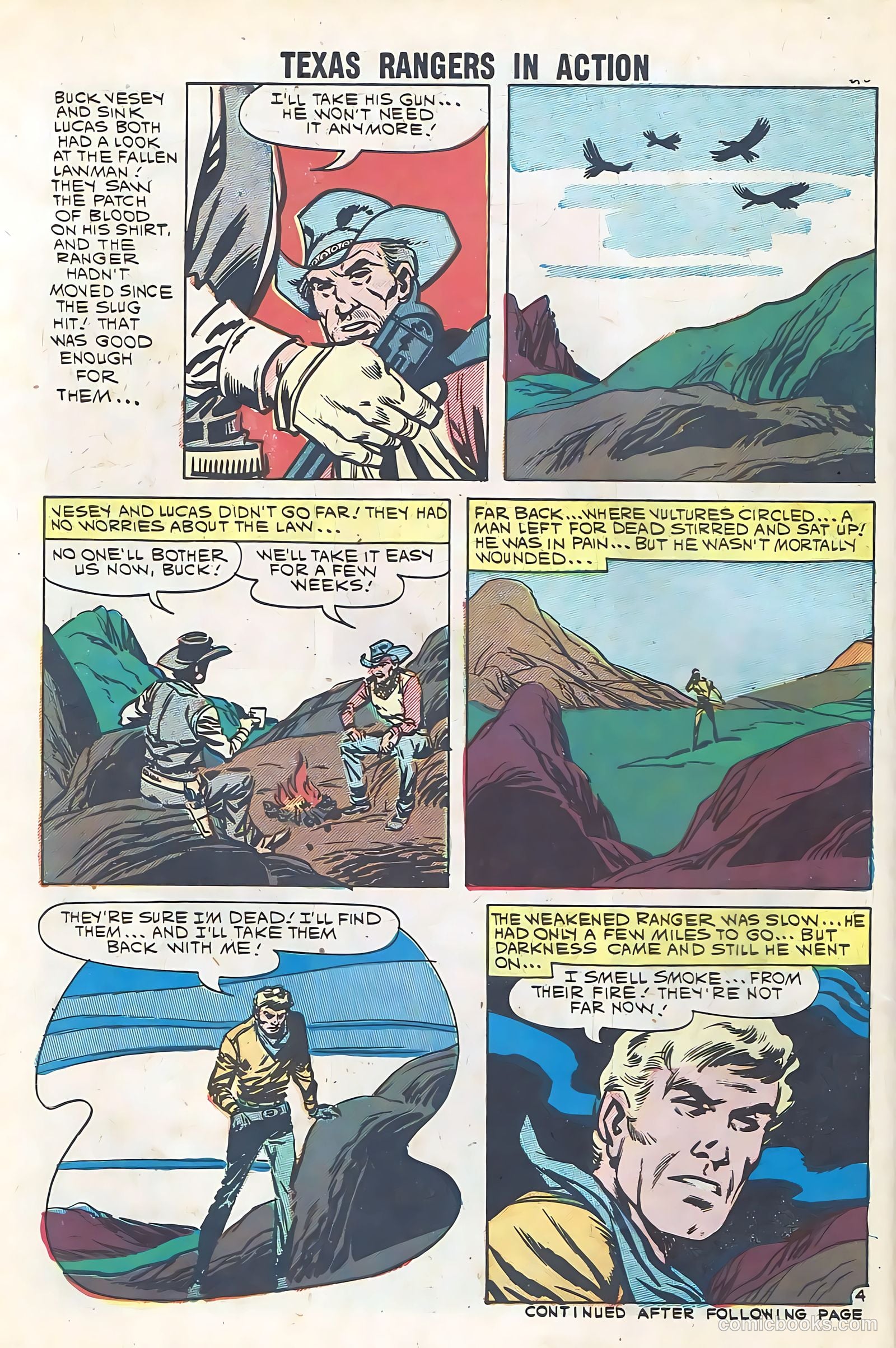 Texas Rangers in Action #25 — page 30 of 36