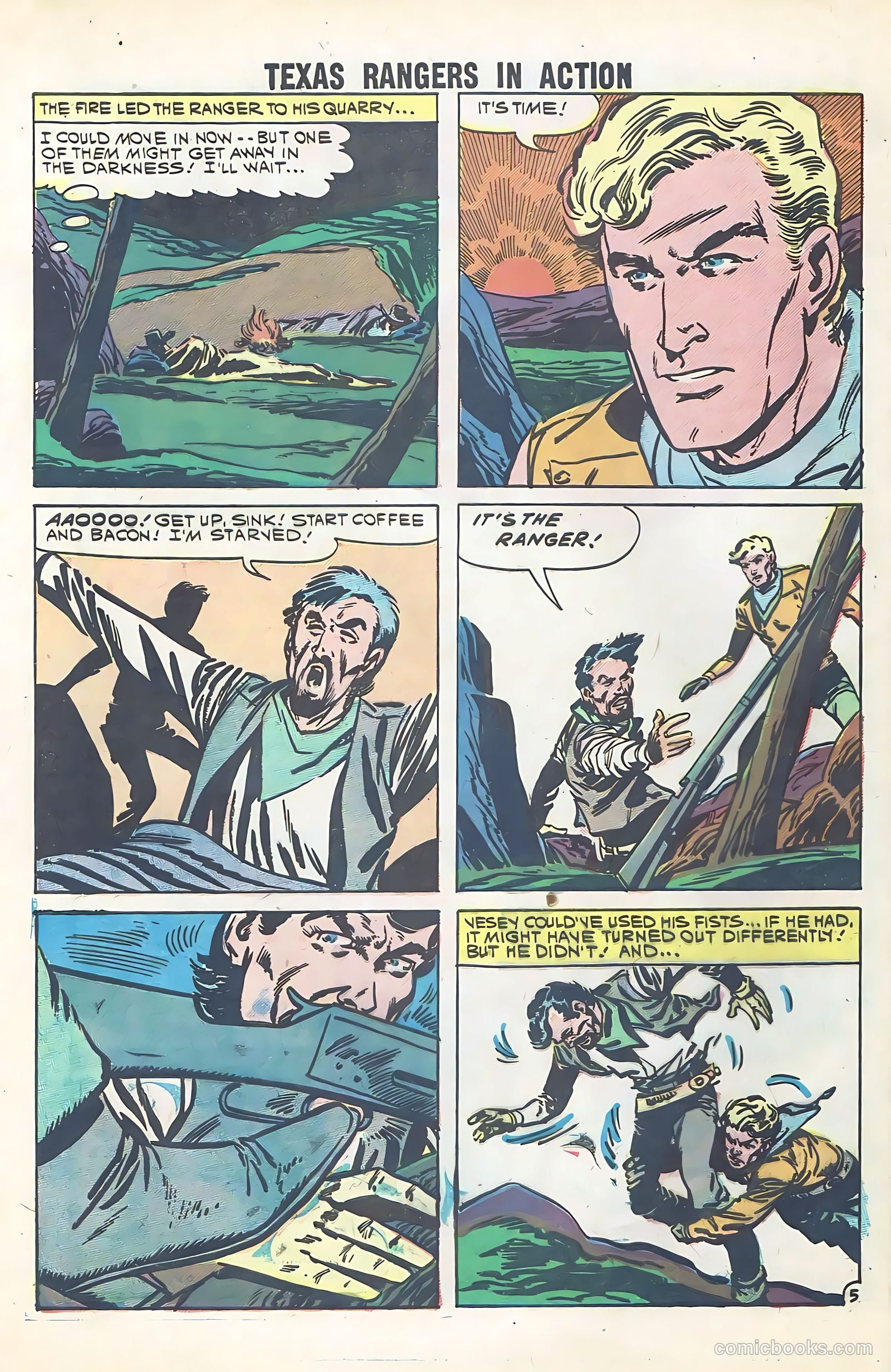 Texas Rangers in Action #25 — page 32 of 36