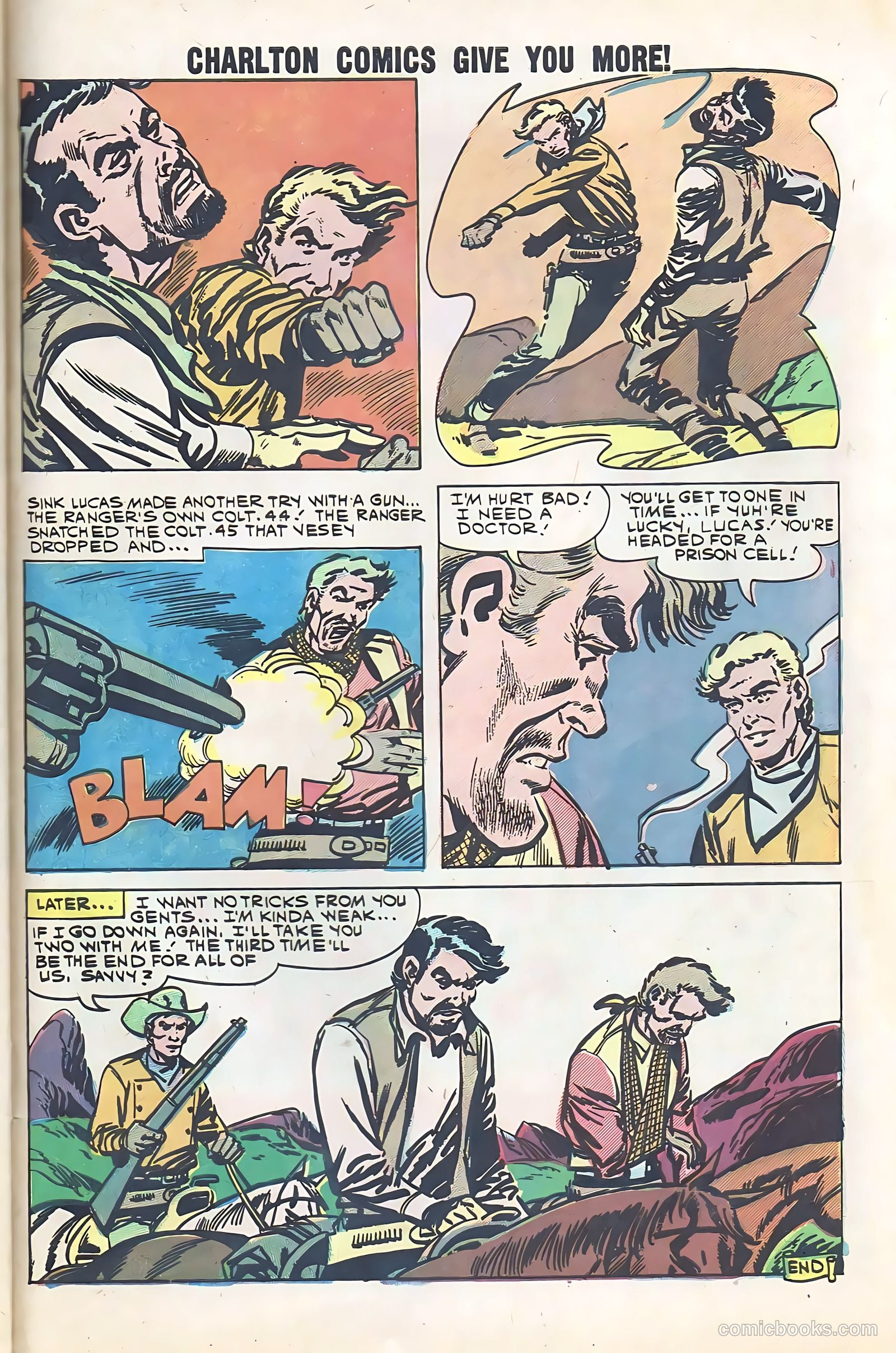 Texas Rangers in Action #25 — page 33 of 36