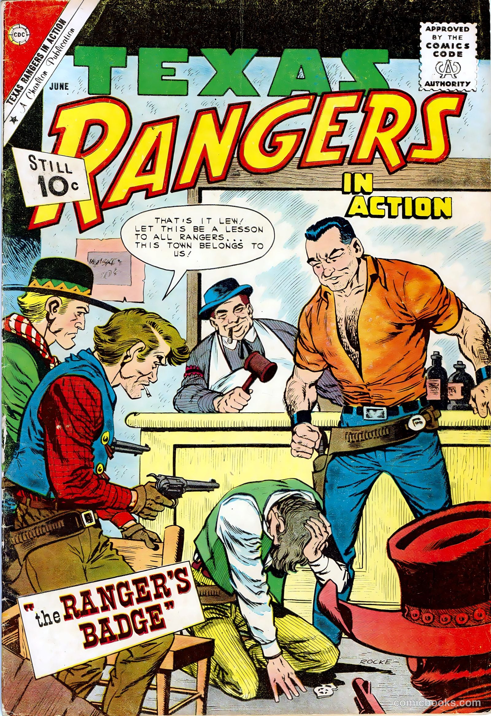 Texas Rangers in Action #28 — page 1 of 36