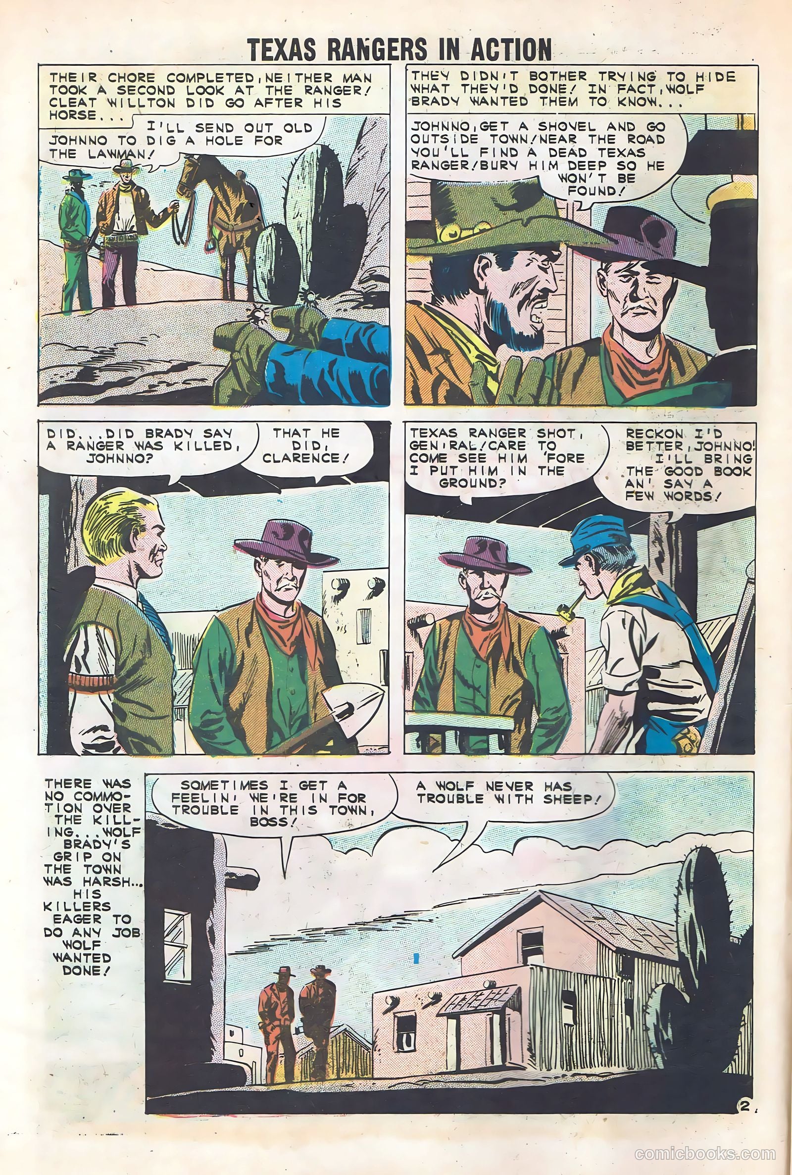 Texas Rangers in Action #28 — page 4 of 36
