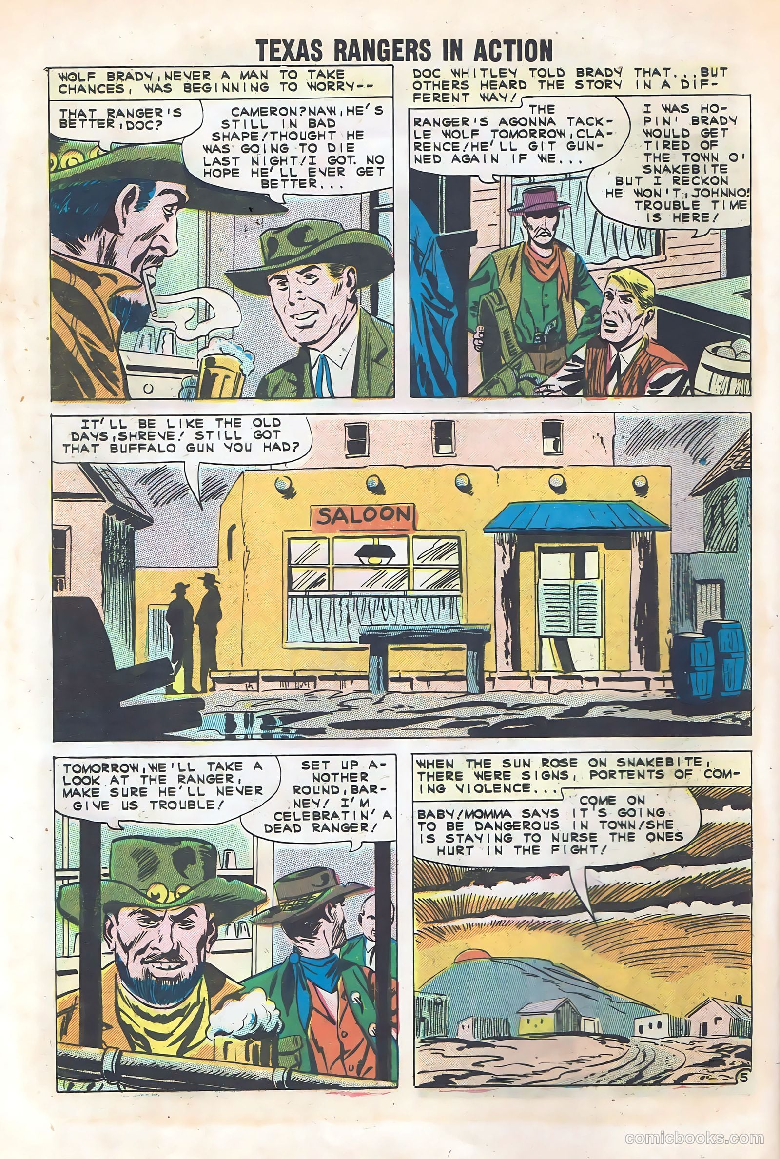 Texas Rangers in Action #28 — page 8 of 36