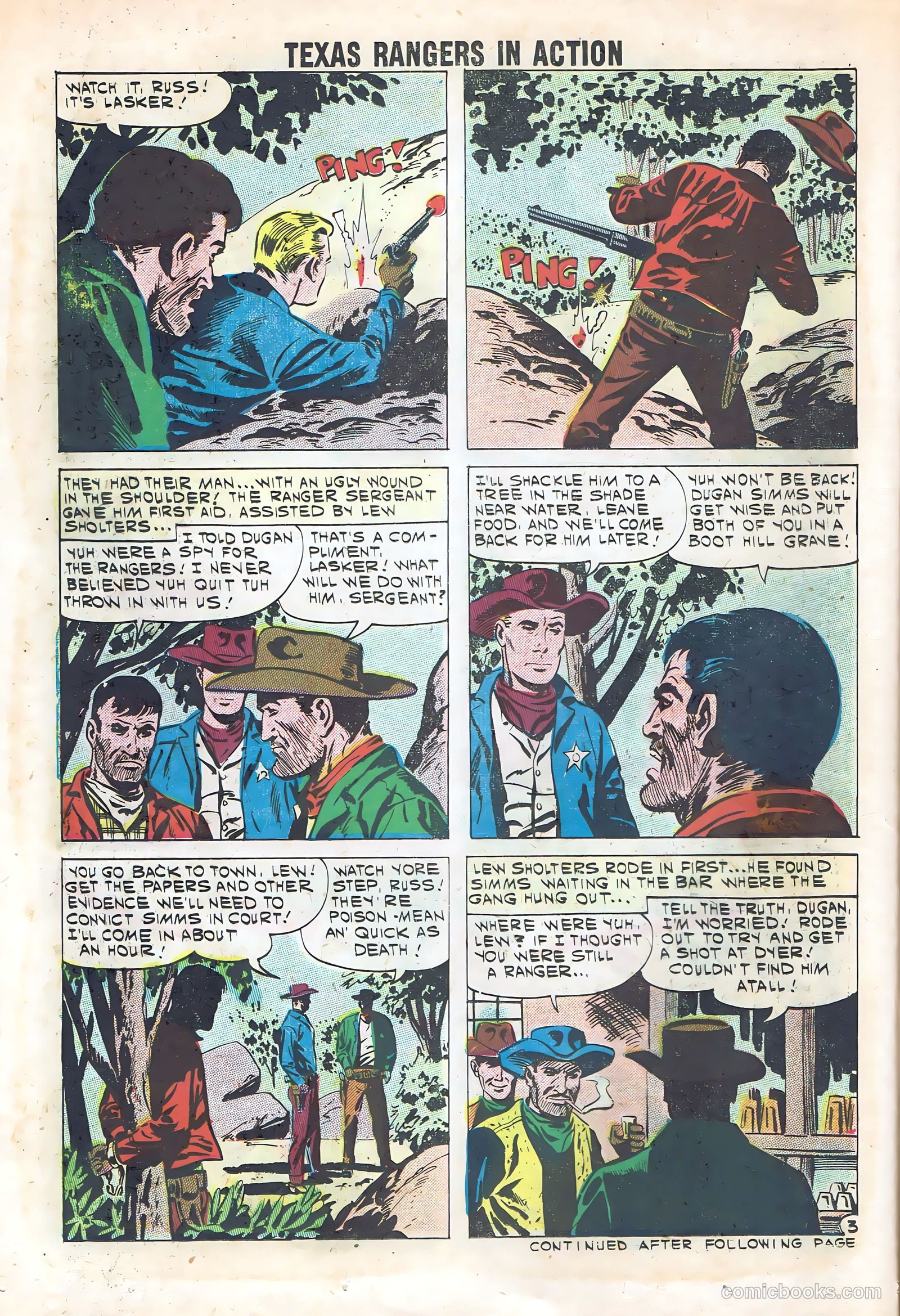 Texas Rangers in Action #28 — page 14 of 36
