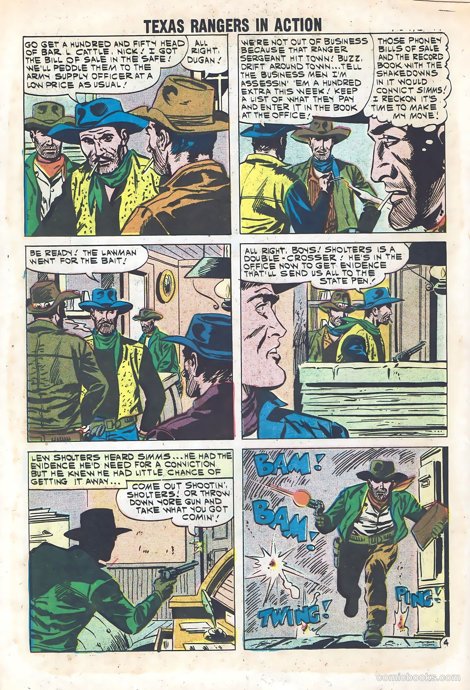 Texas Rangers in Action #28 — page 16 of 36