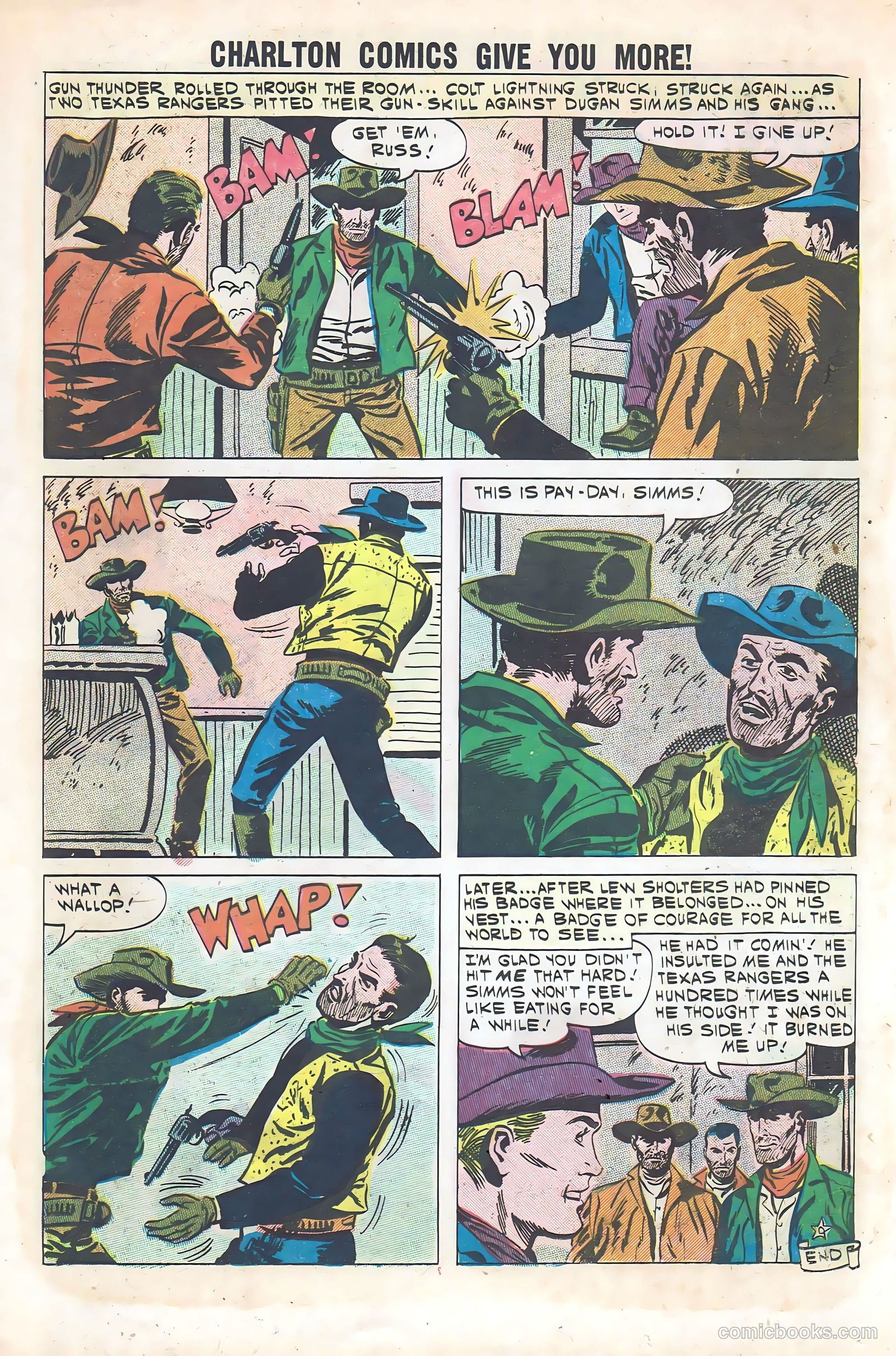Texas Rangers in Action #28 — page 17 of 36