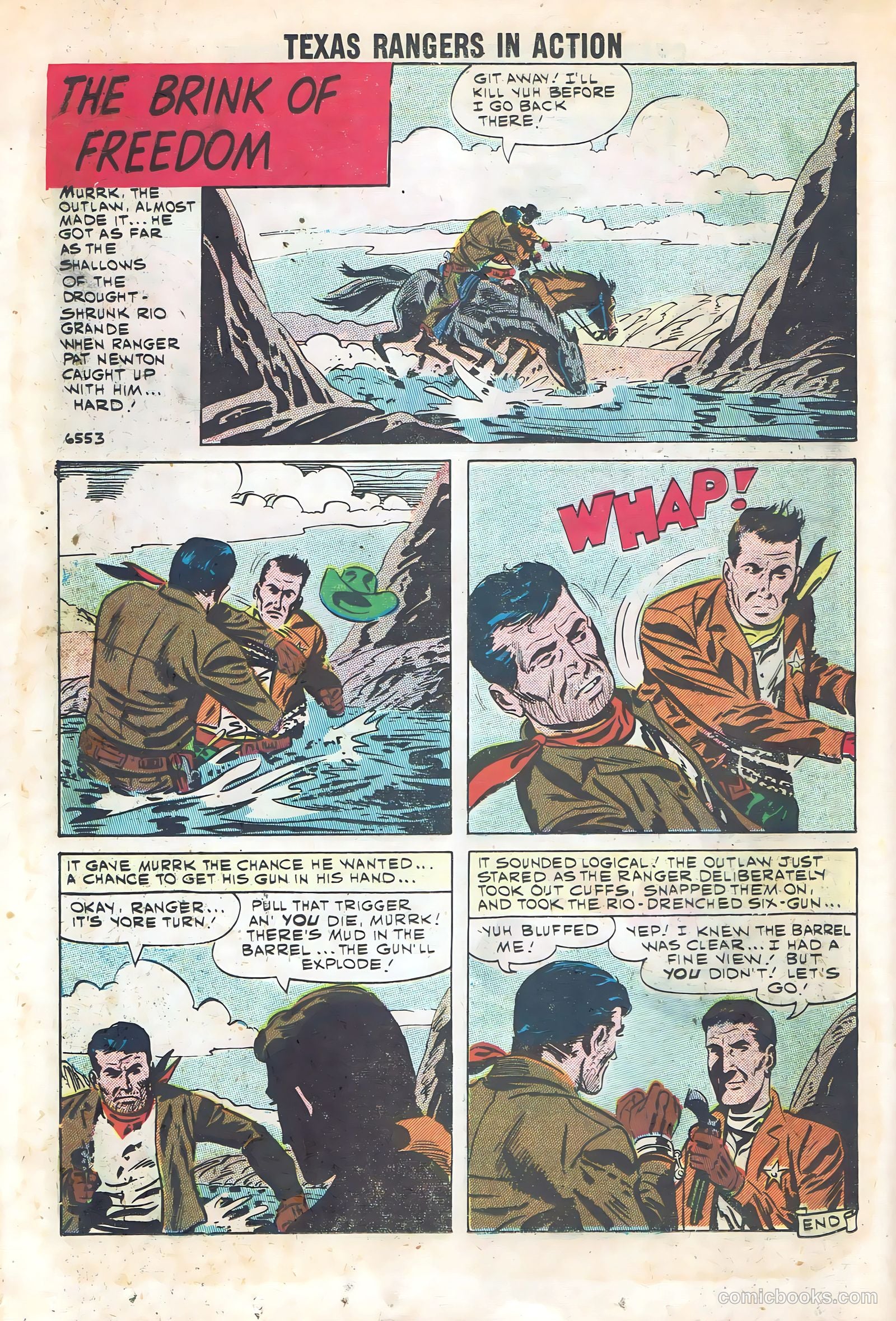 Texas Rangers in Action #28 — page 18 of 36