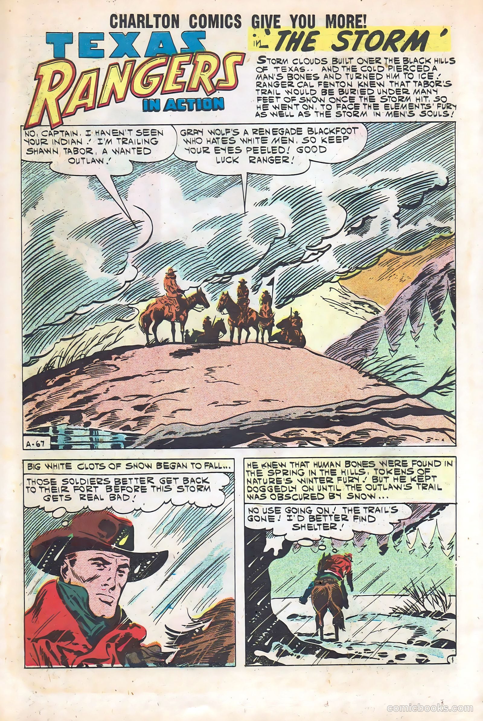 Texas Rangers in Action #28 — page 19 of 36