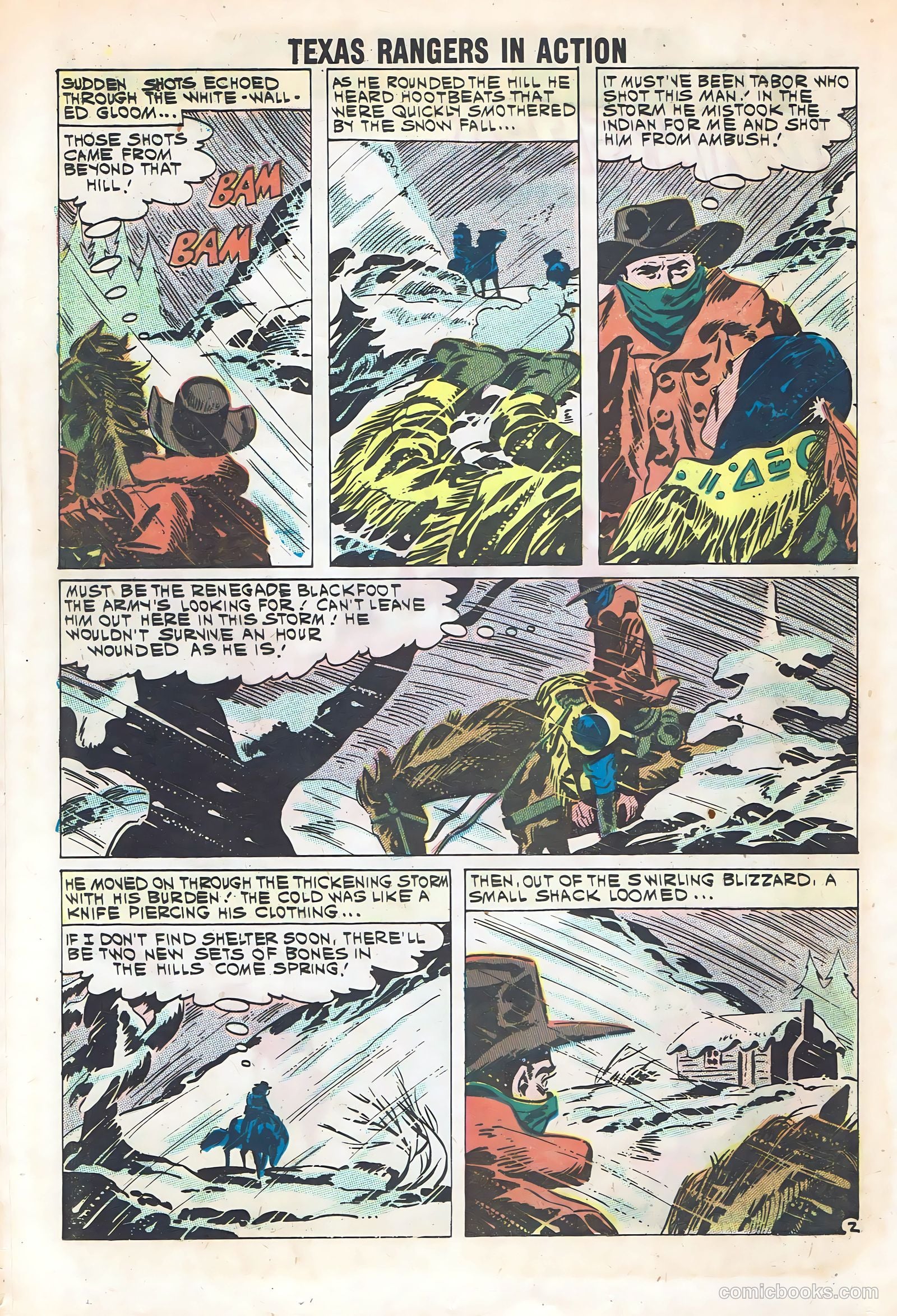 Texas Rangers in Action #28 — page 20 of 36