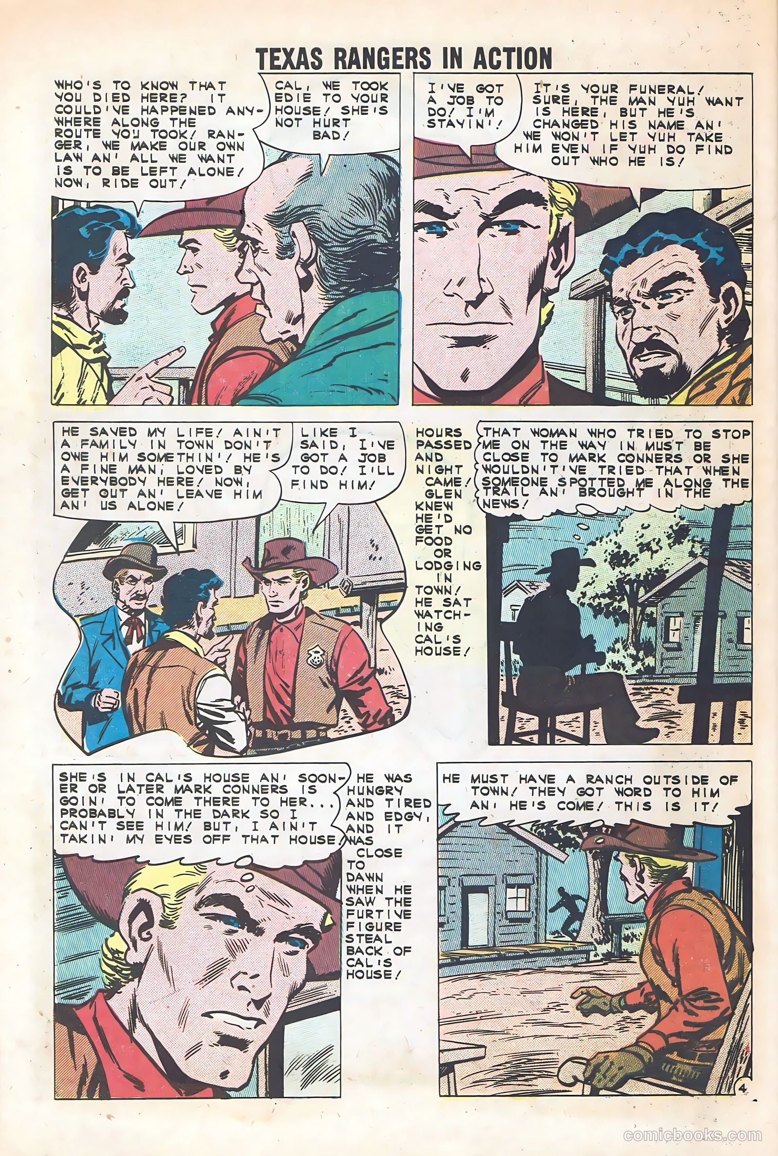 Texas Rangers in Action #28 — page 32 of 36