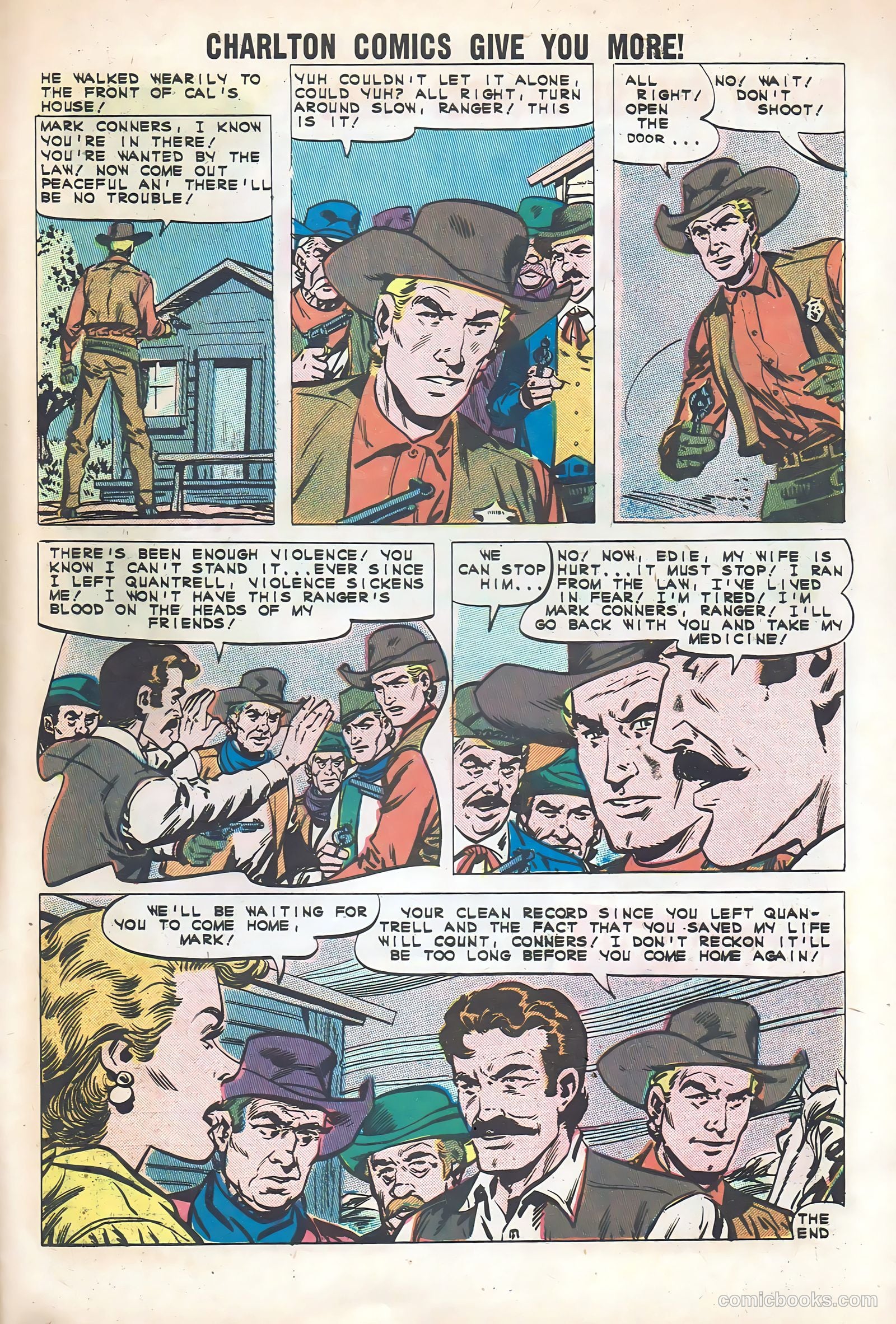 Texas Rangers in Action #28 — page 33 of 36