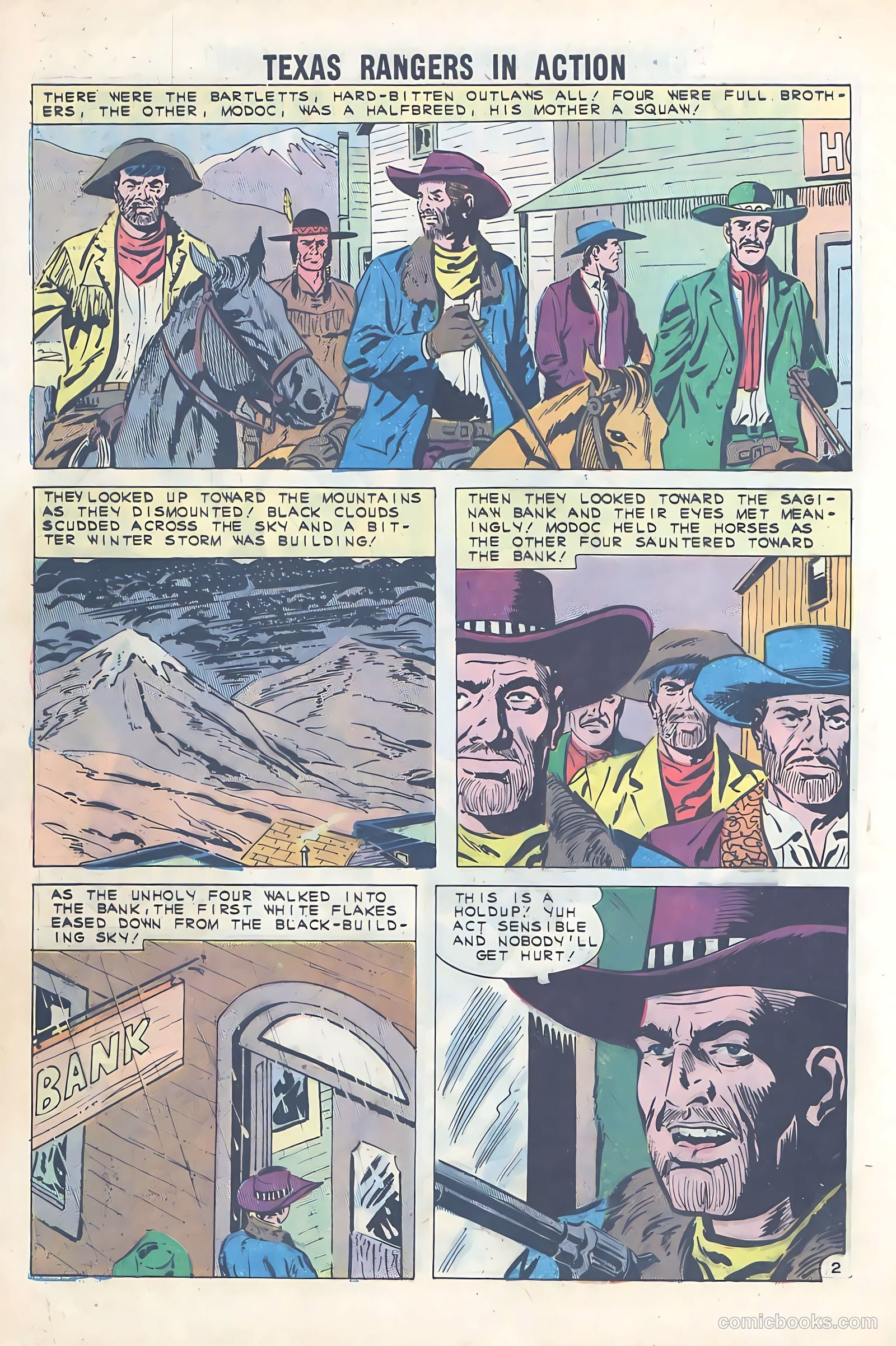 Texas Rangers in Action #29 — page 4 of 36