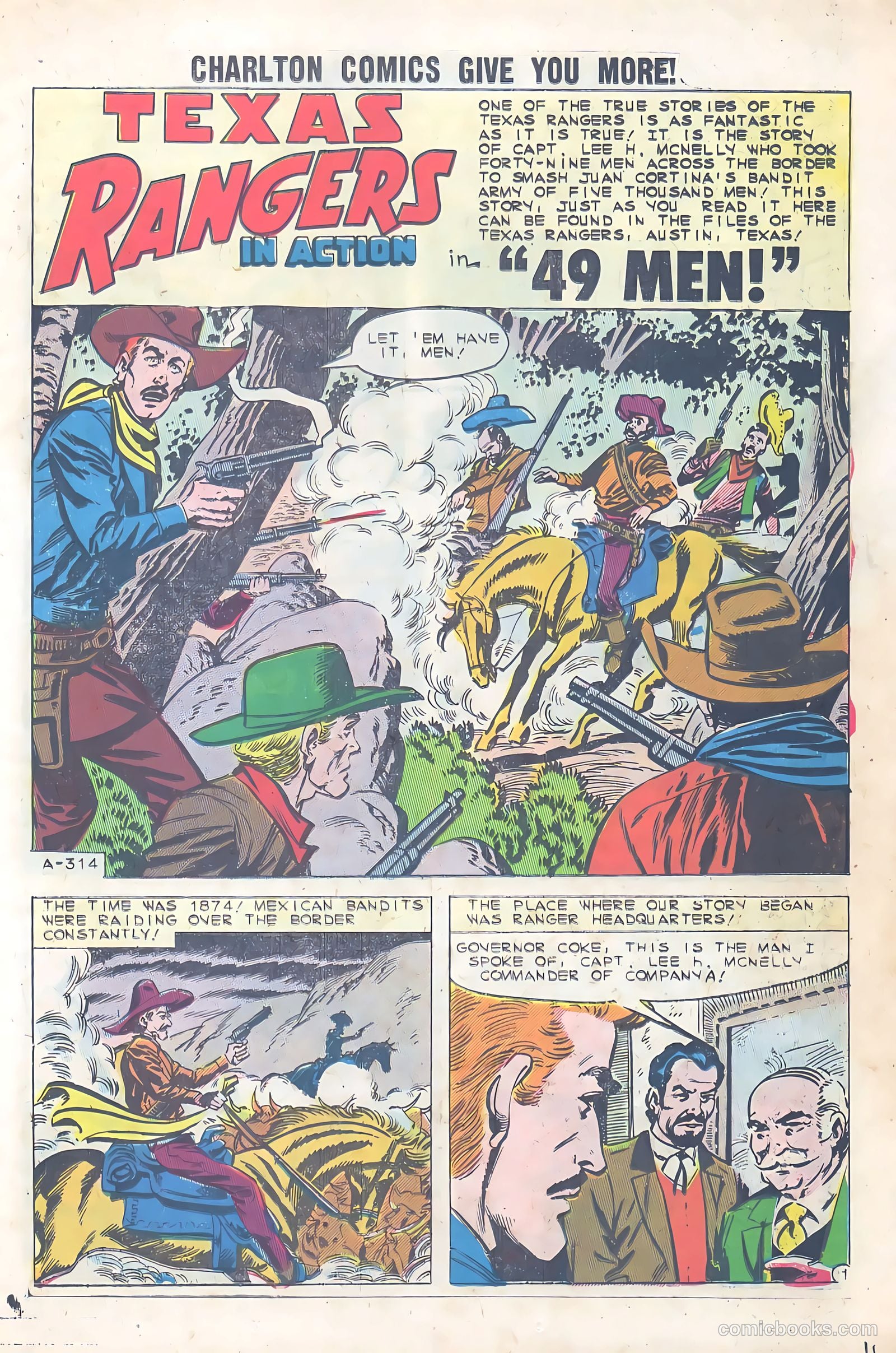 Texas Rangers in Action #29 — page 11 of 36