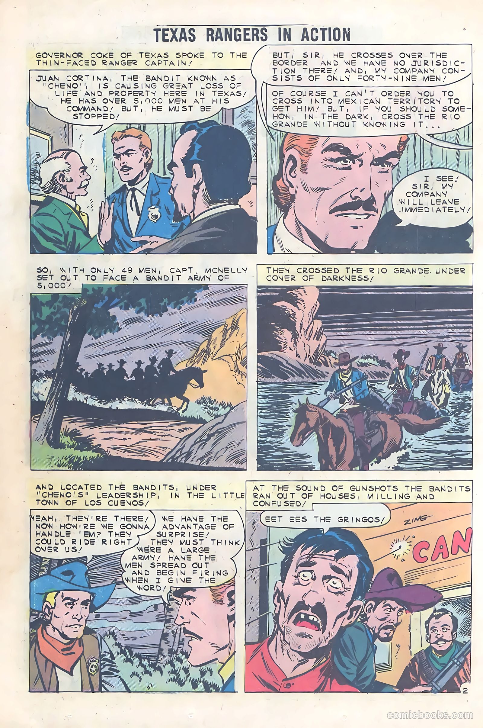 Texas Rangers in Action #29 — page 12 of 36