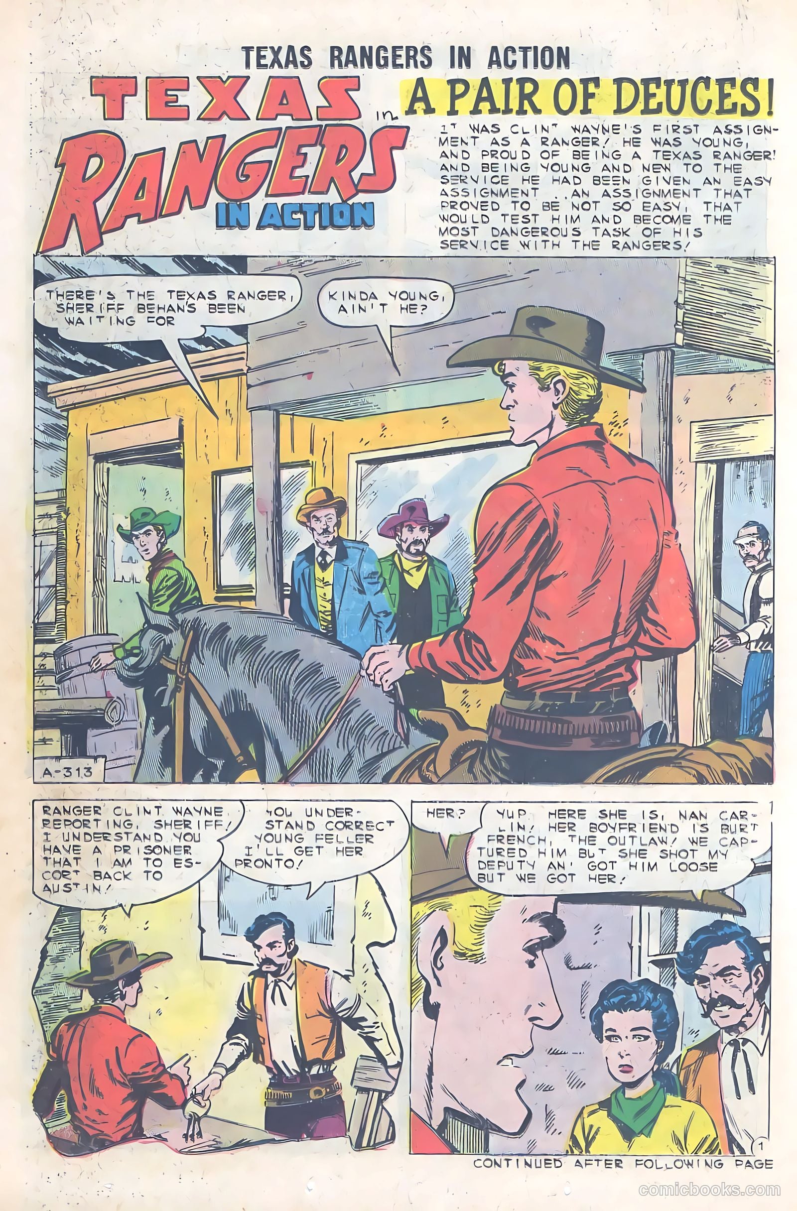 Texas Rangers in Action #29 — page 14 of 36