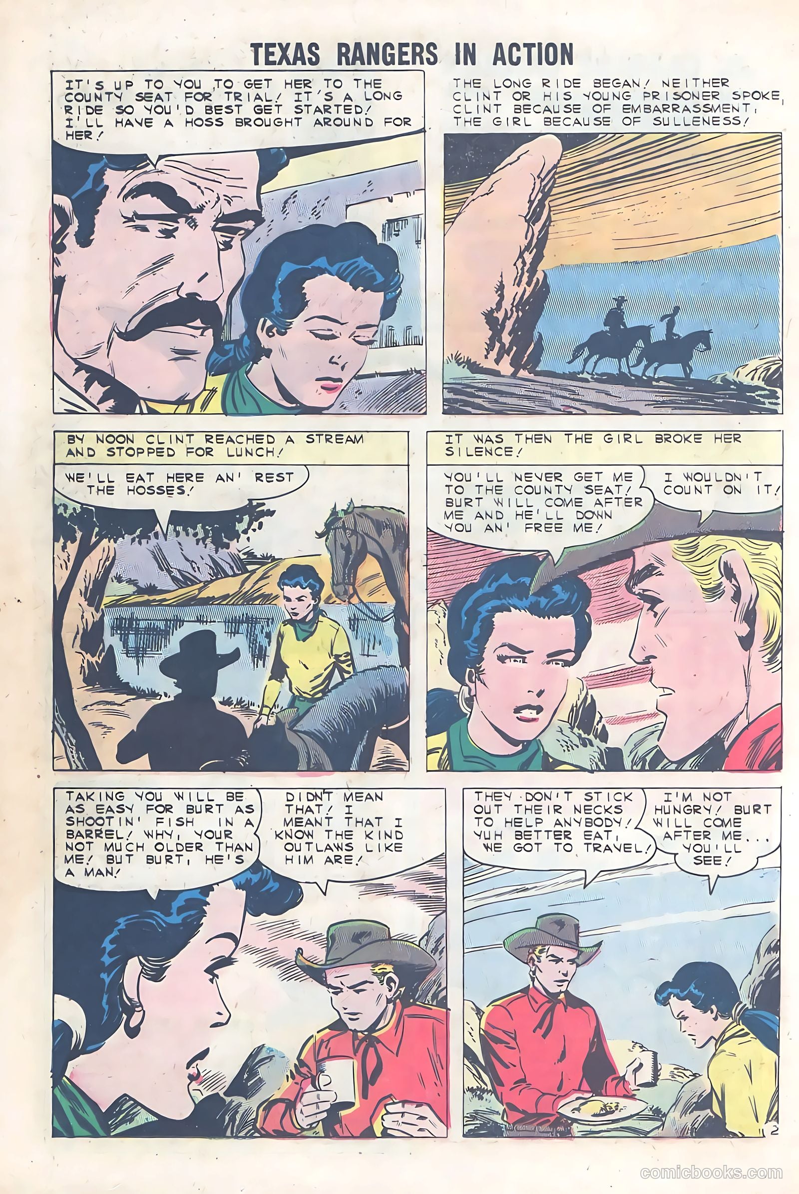 Texas Rangers in Action #29 — page 16 of 36
