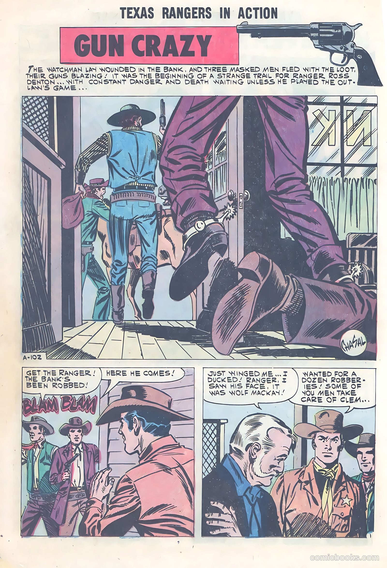 Texas Rangers in Action #29 — page 20 of 36