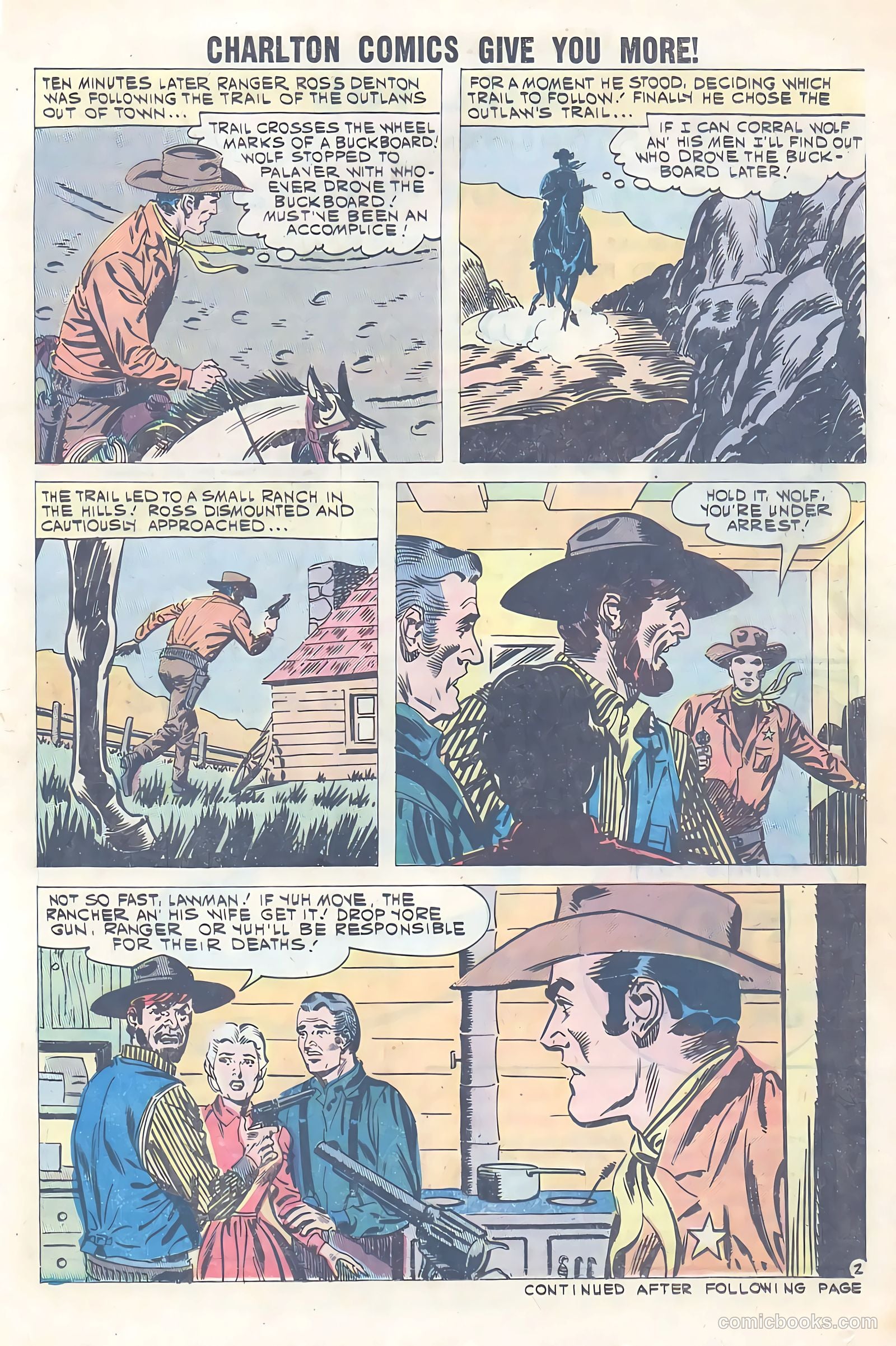 Texas Rangers in Action #29 — page 21 of 36