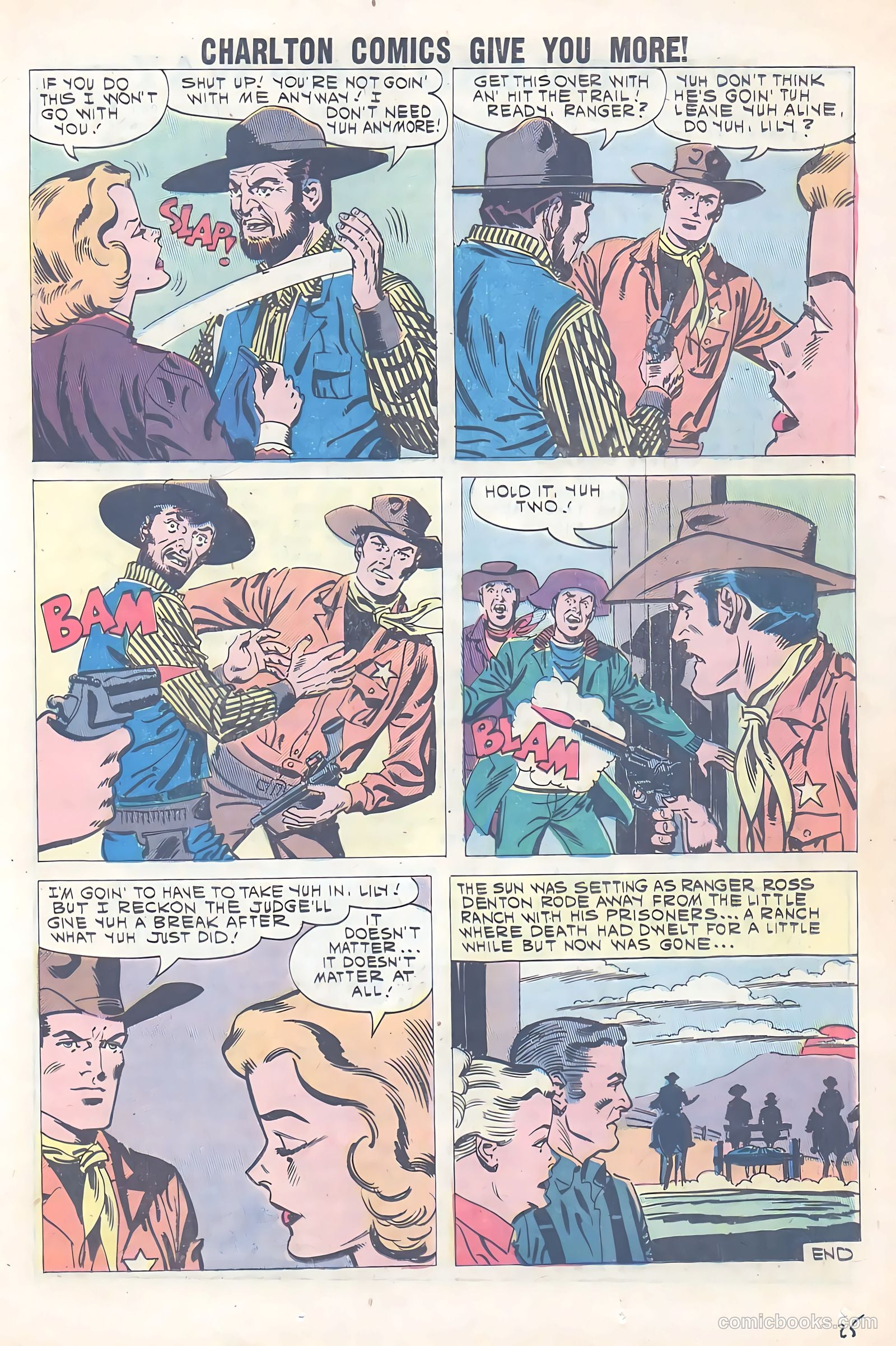 Texas Rangers in Action #29 — page 25 of 36