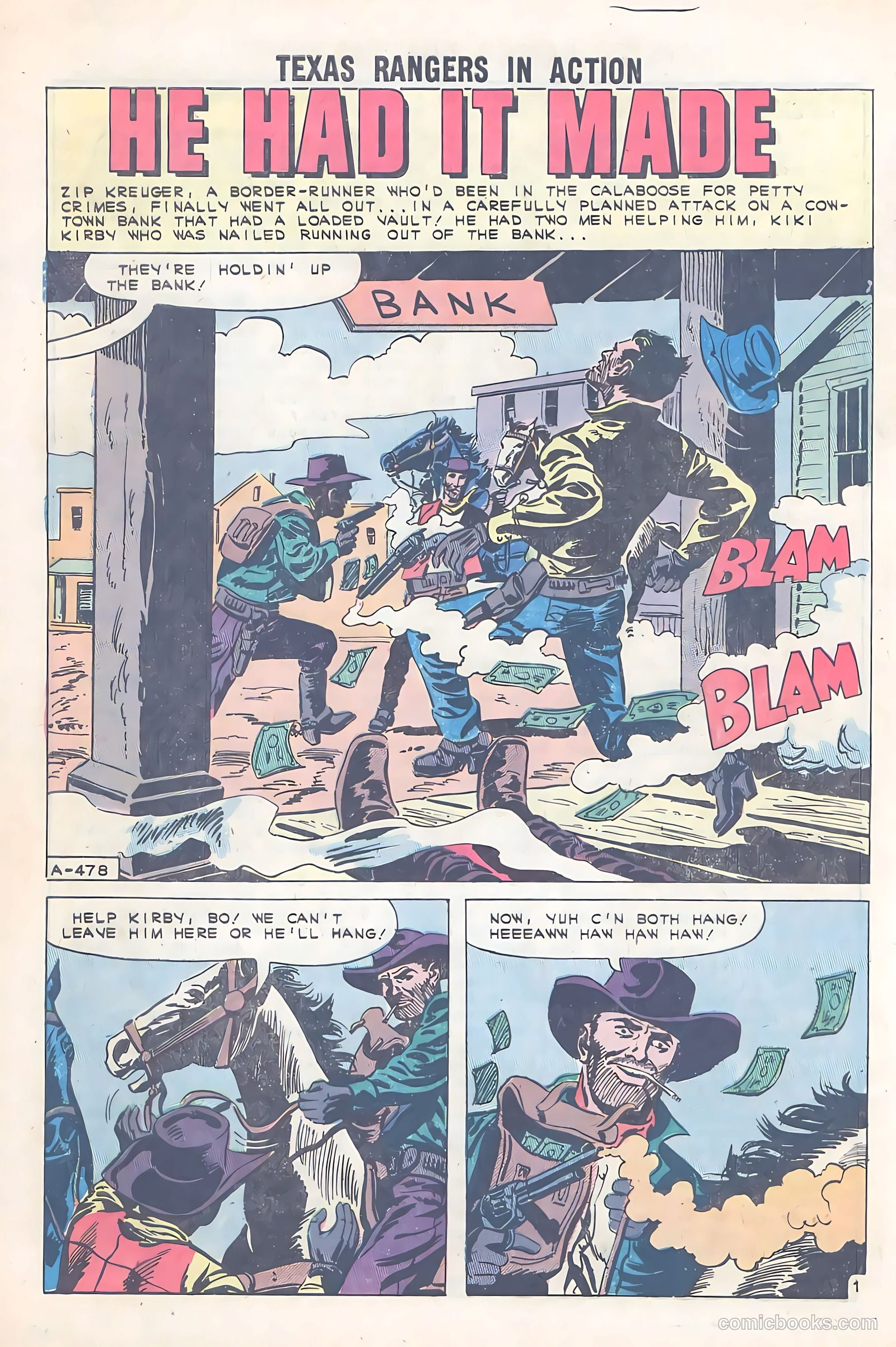 Texas Rangers in Action #29 — page 28 of 36