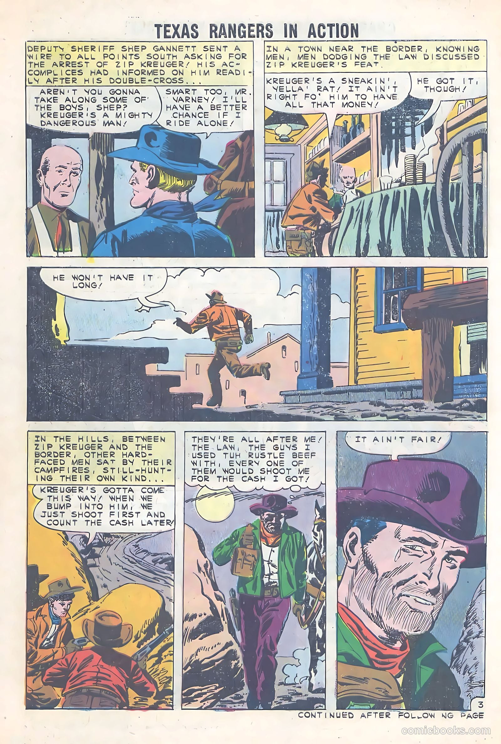 Texas Rangers in Action #29 — page 30 of 36