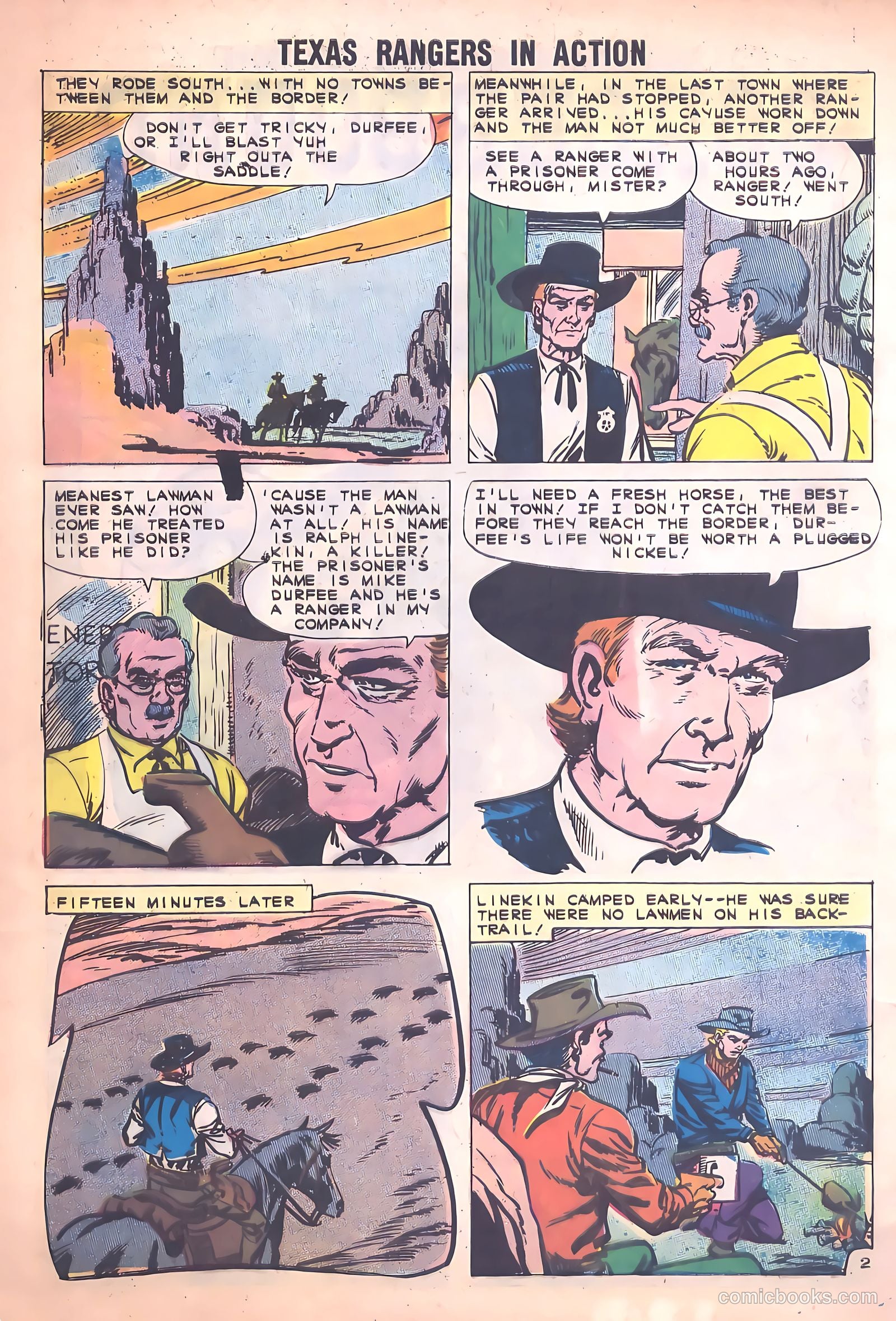 Texas Rangers in Action #30 — page 4 of 36