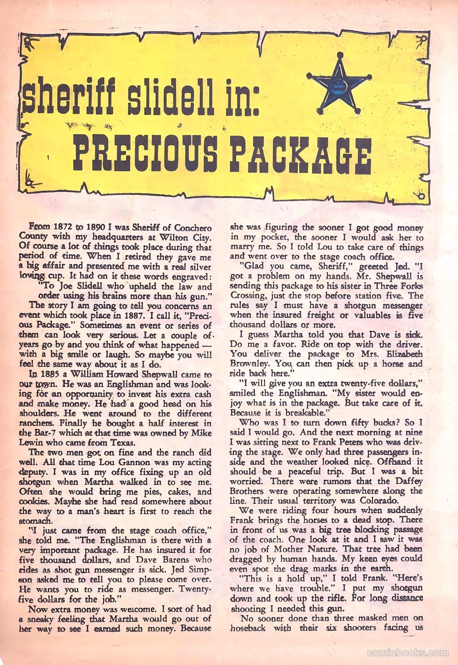 Texas Rangers in Action #30 — page 20 of 36