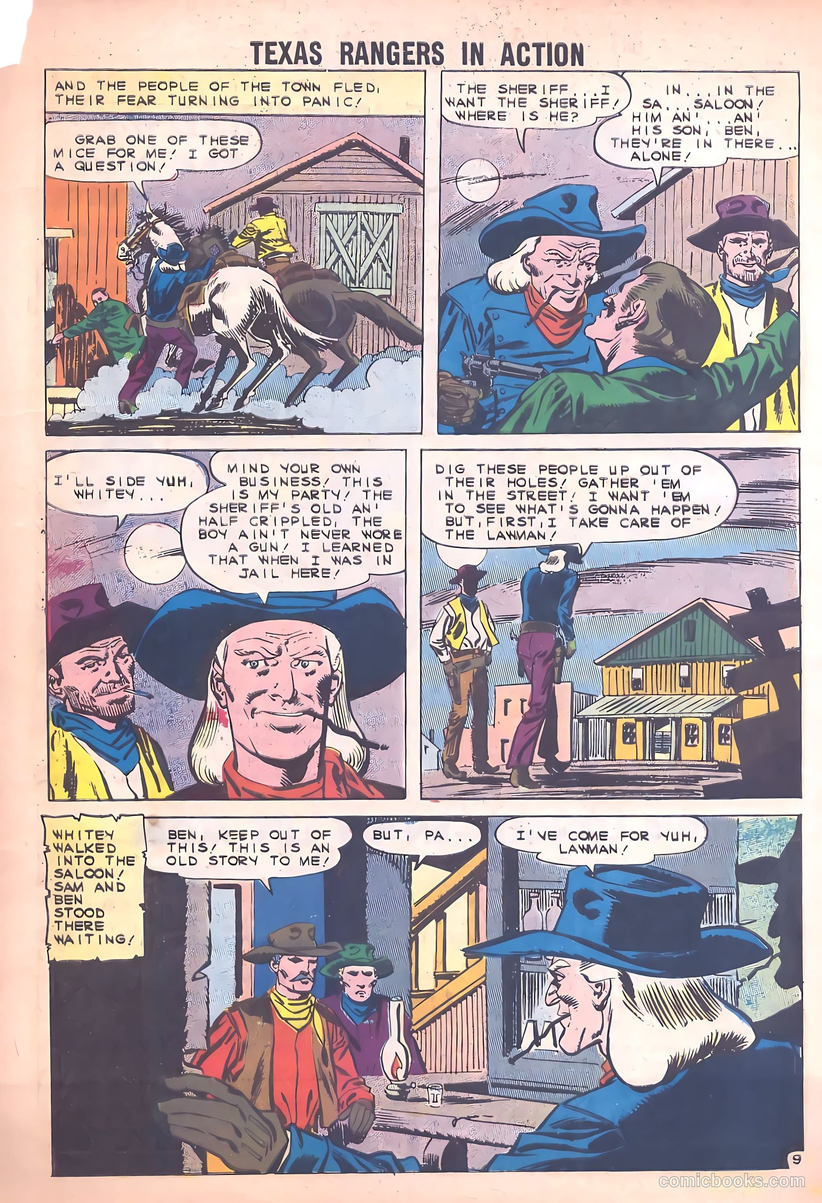 Texas Rangers in Action #30 — page 32 of 36