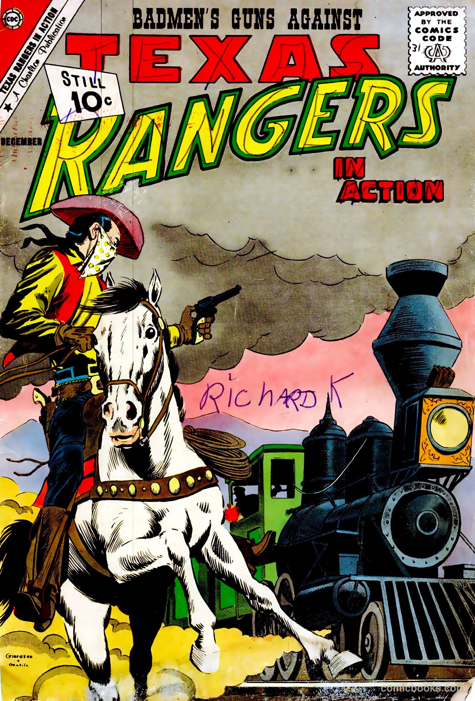Texas Rangers in Action #31 — page 1 of 36