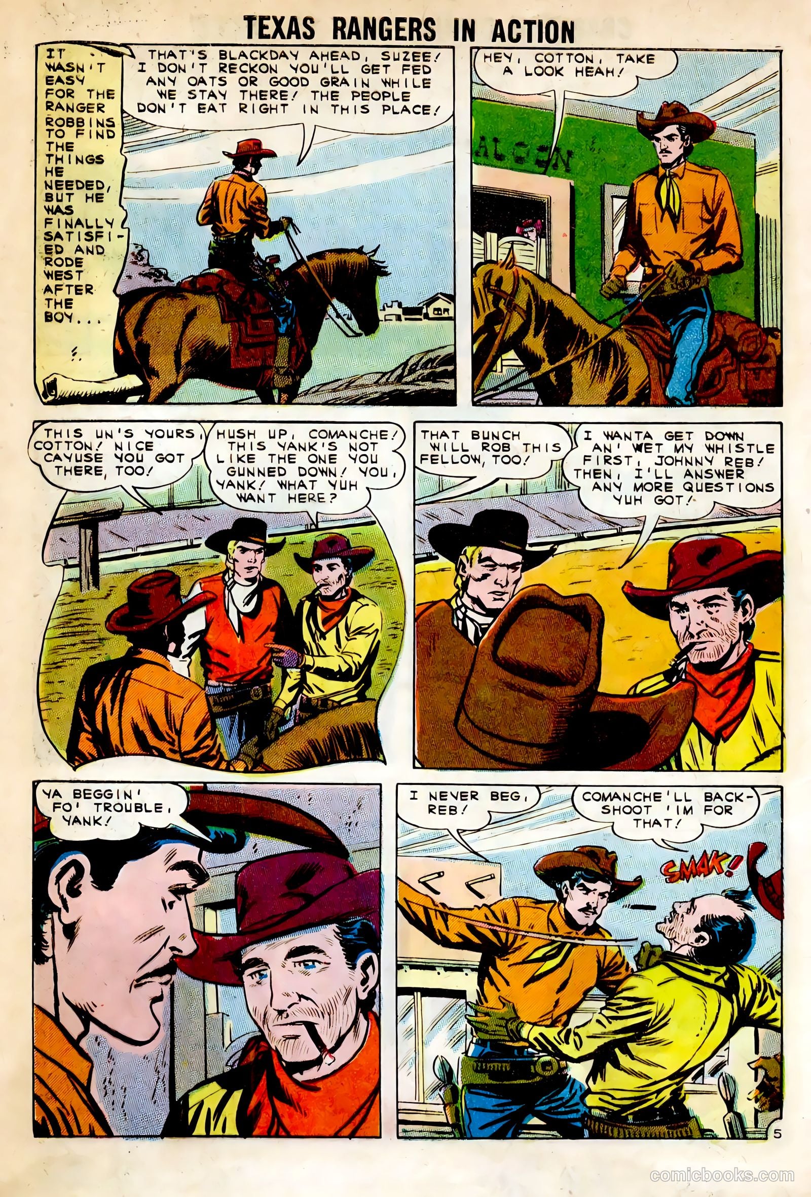 Texas Rangers in Action #31 — page 8 of 36