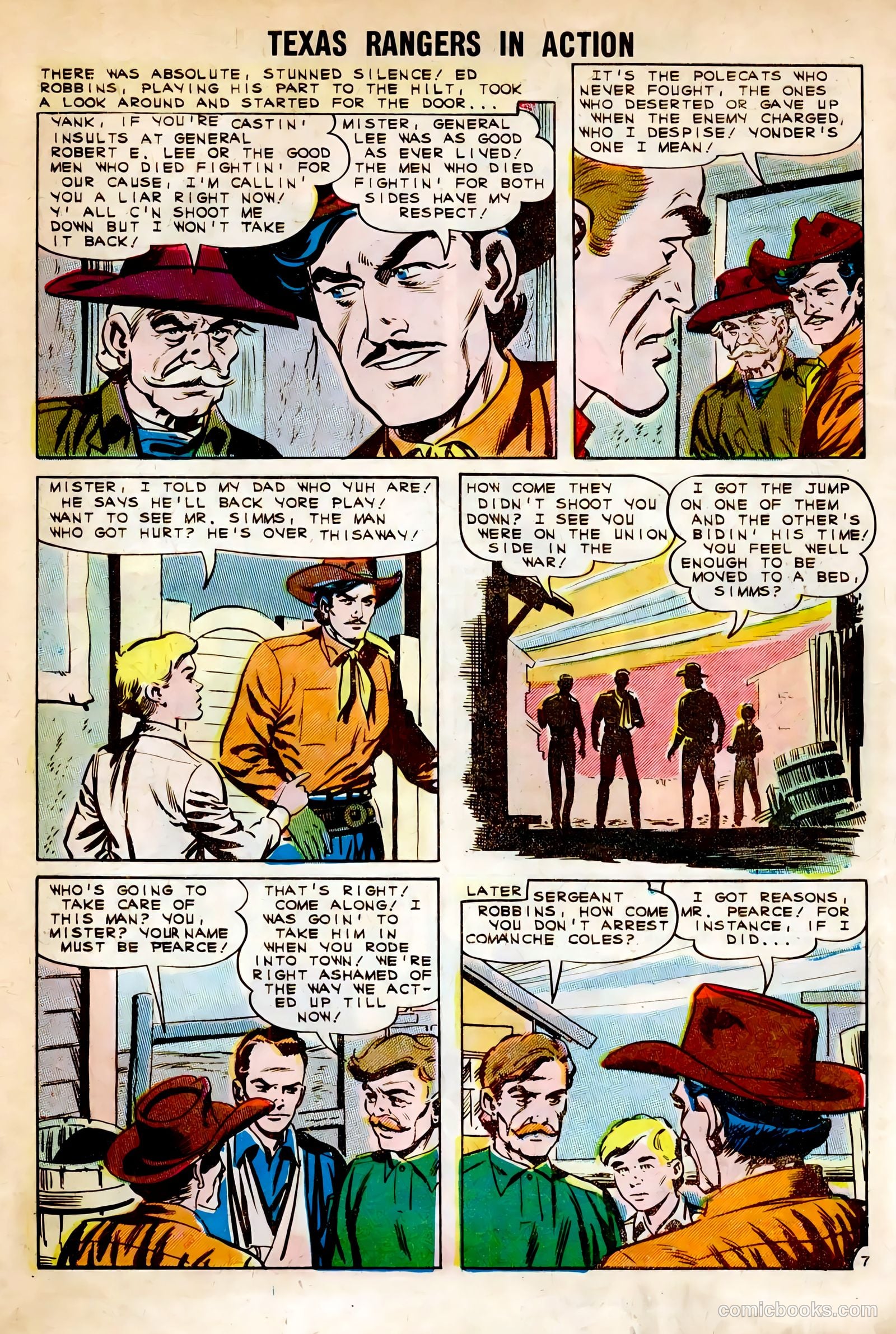 Texas Rangers in Action #31 — page 10 of 36