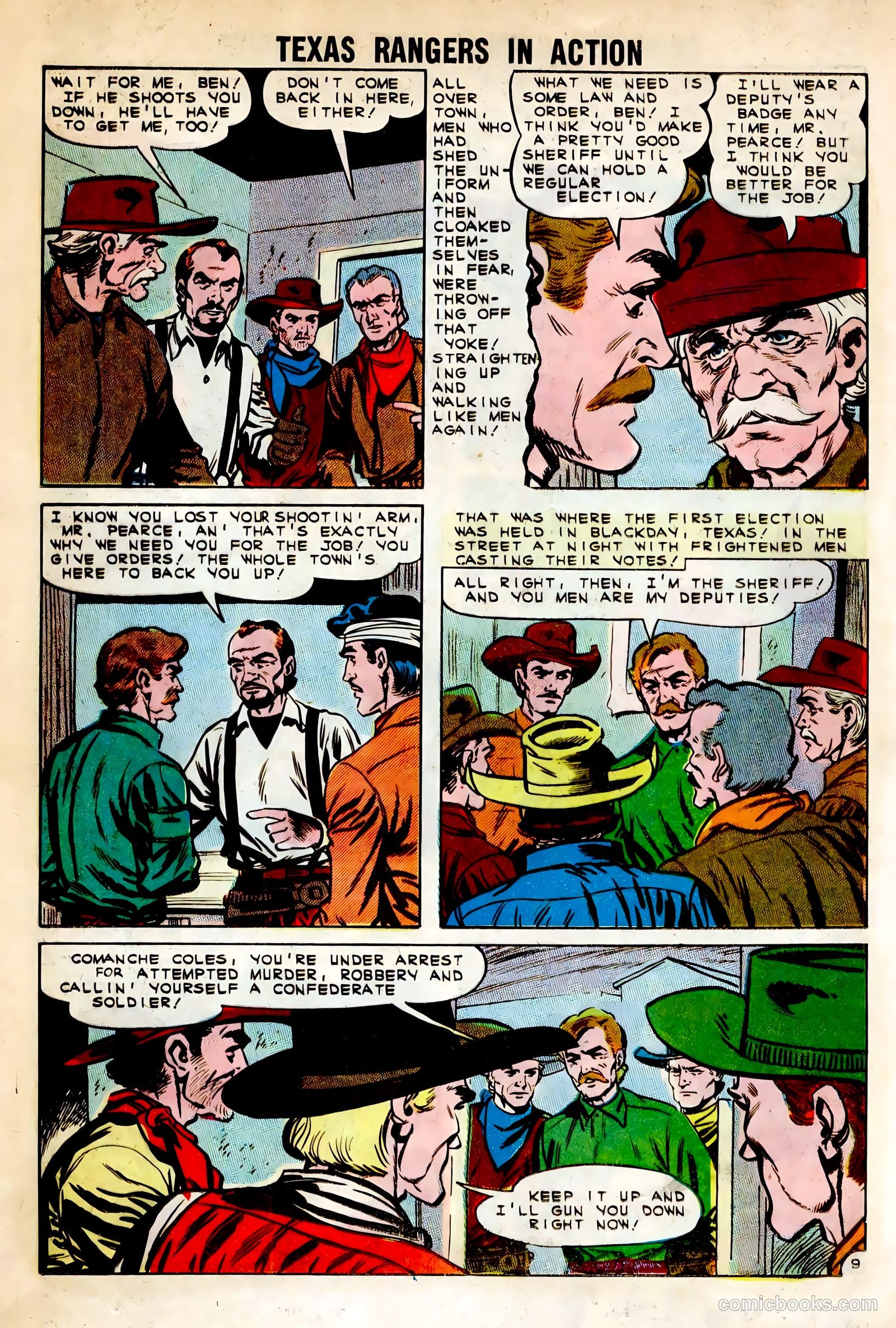 Texas Rangers in Action #31 — page 12 of 36