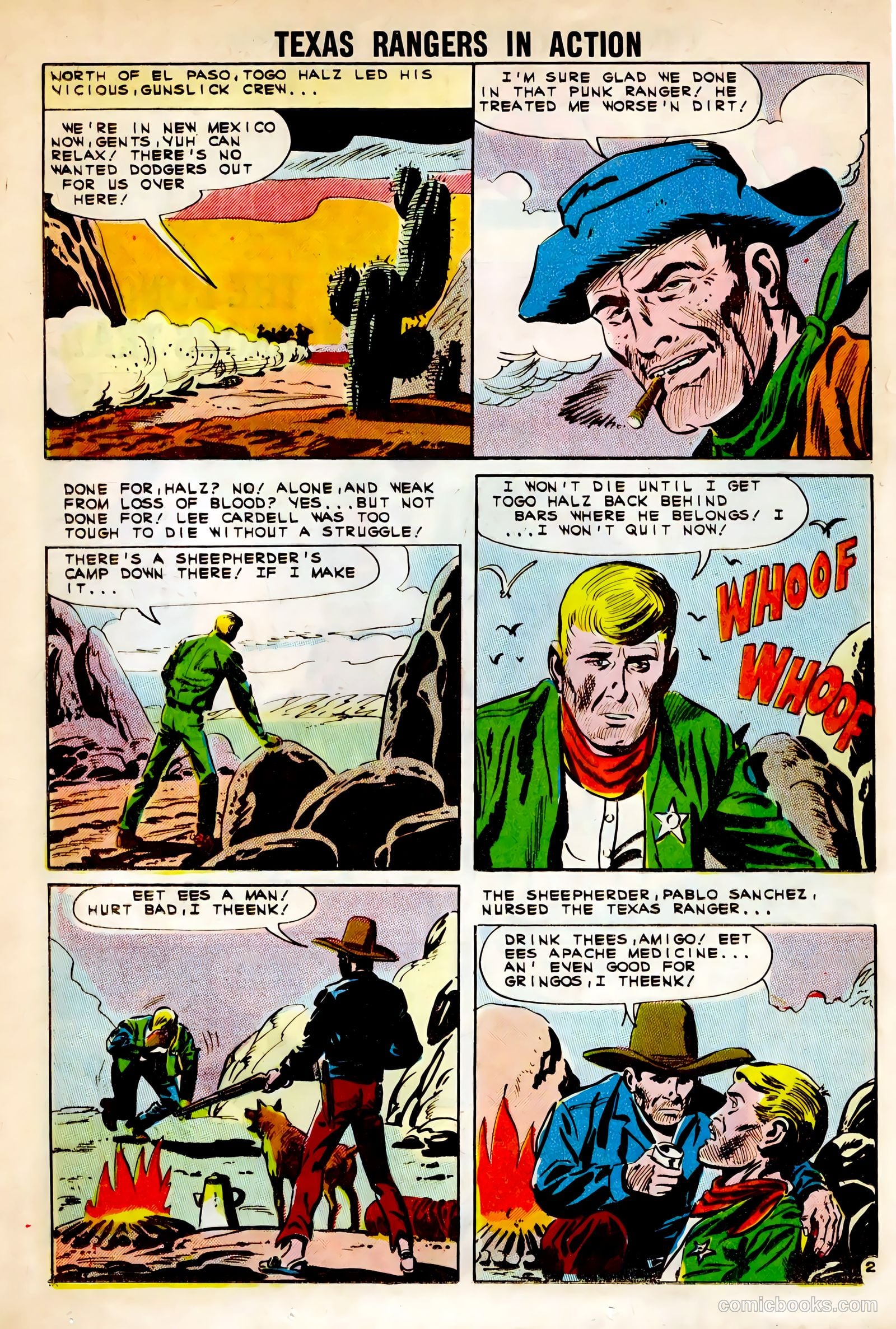 Texas Rangers in Action #31 — page 24 of 36