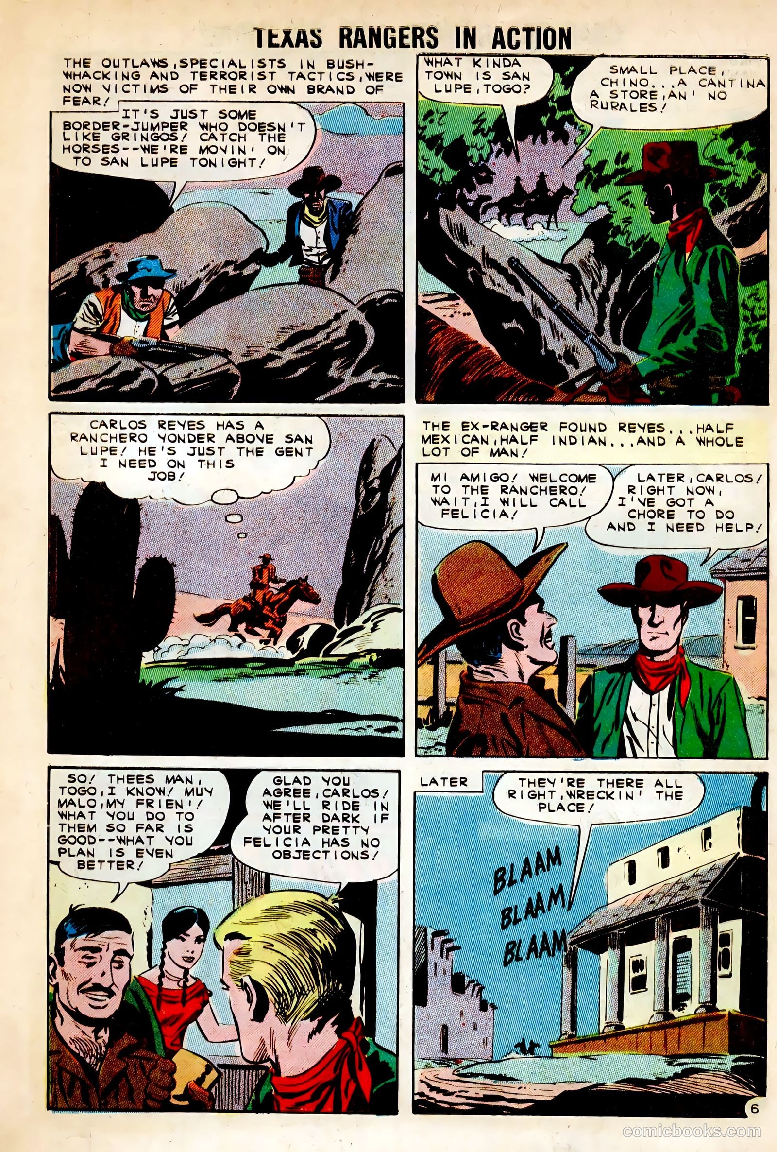 Texas Rangers in Action #31 — page 28 of 36