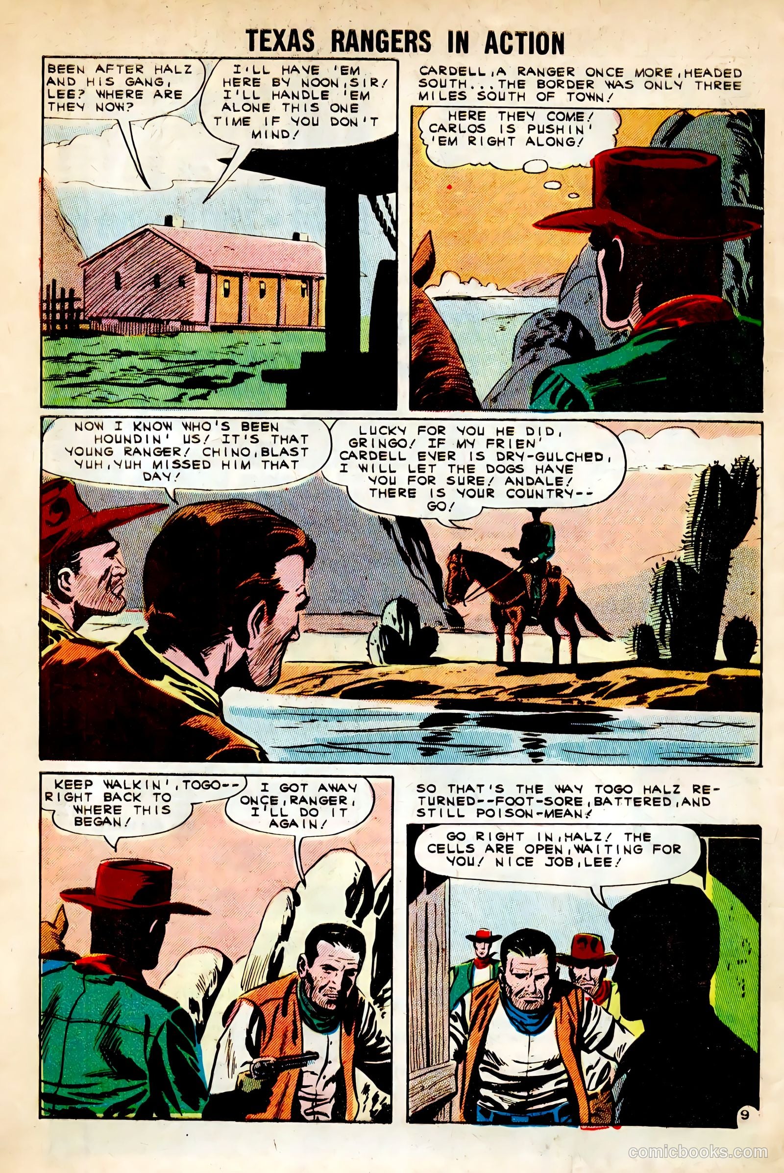 Texas Rangers in Action #31 — page 32 of 36