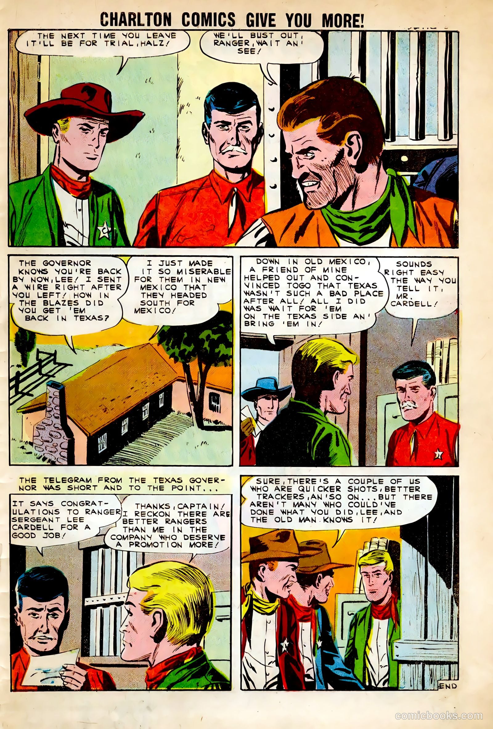 Texas Rangers in Action #31 — page 33 of 36