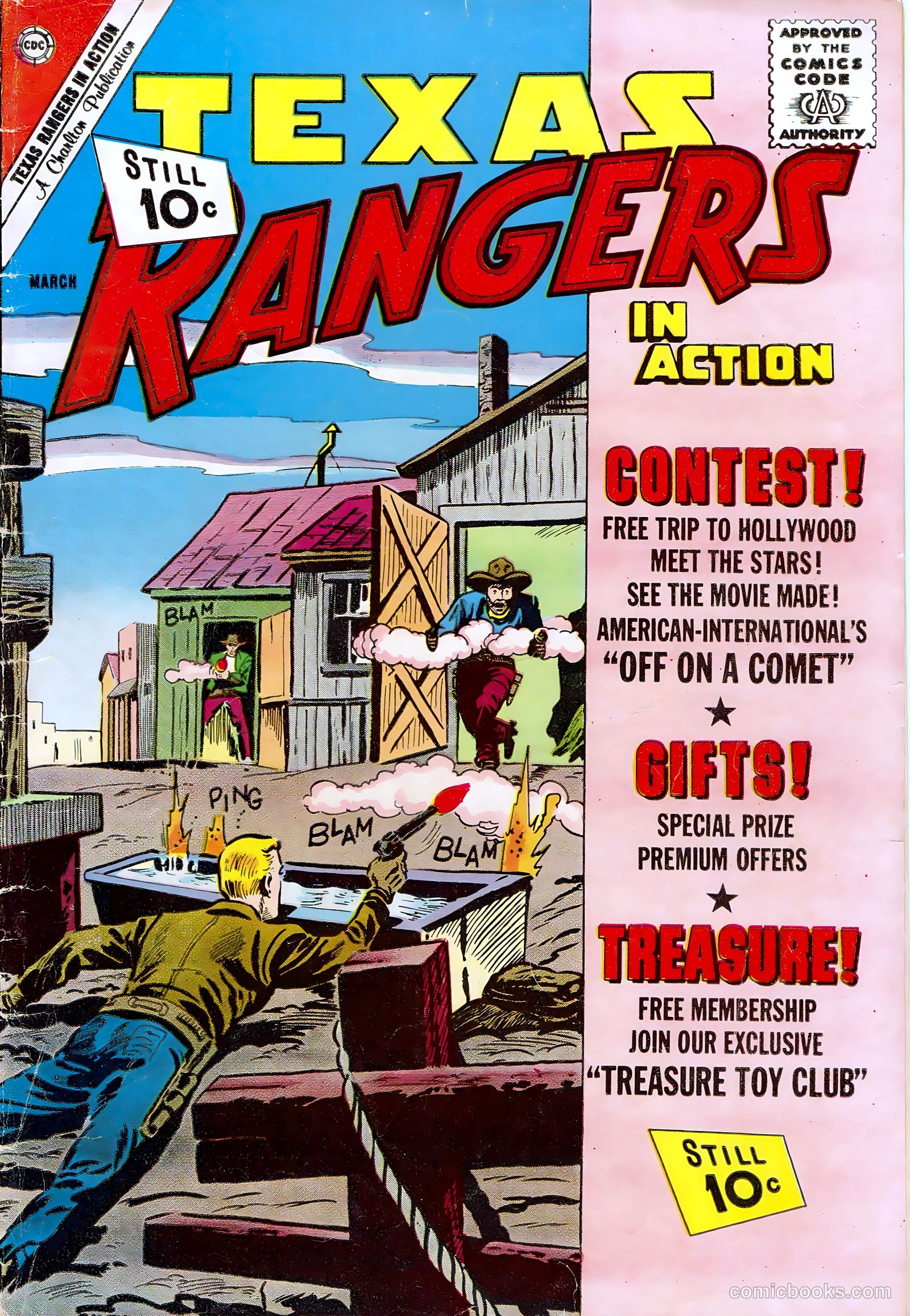 Texas Rangers in Action #32 — page 1 of 36