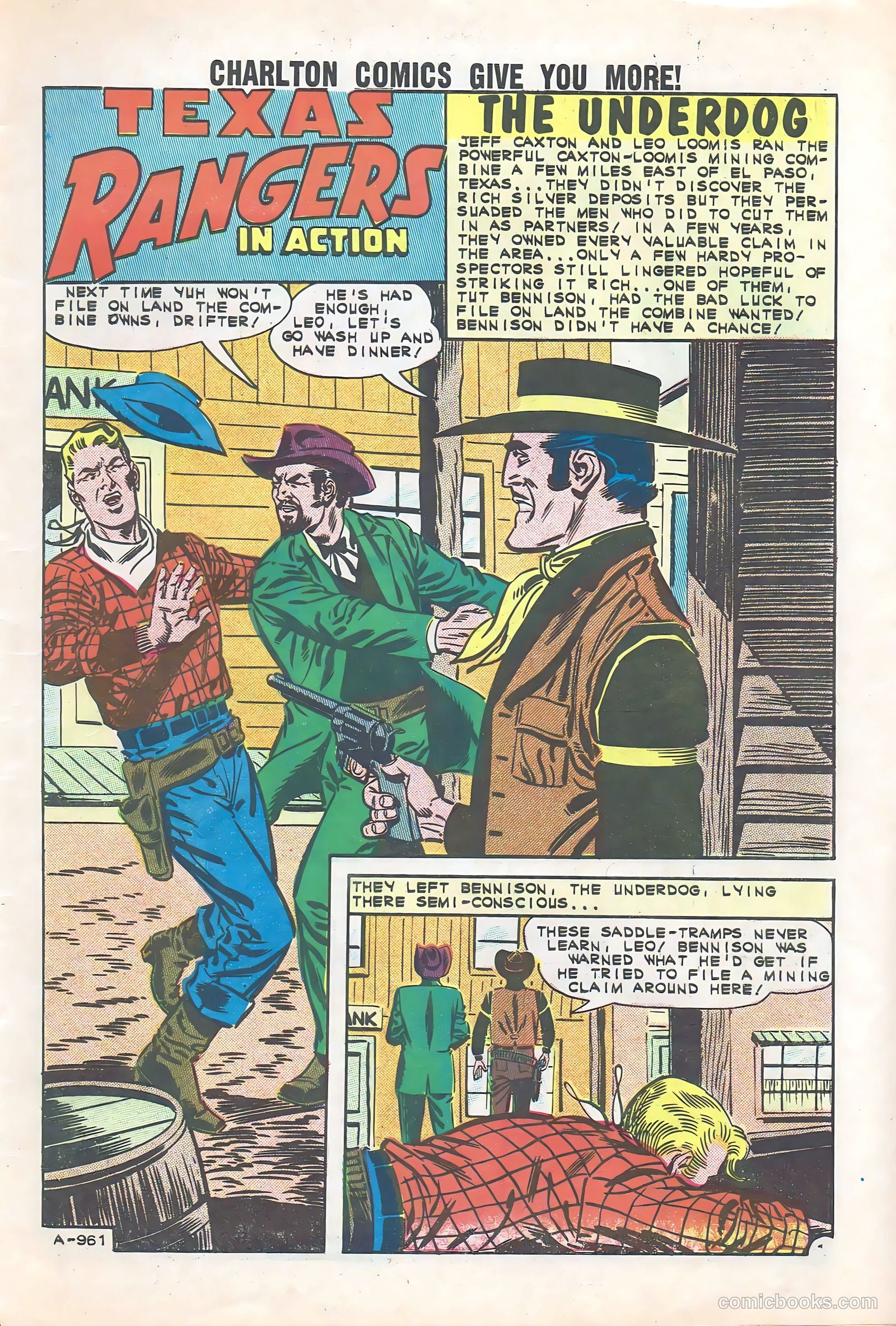 Texas Rangers in Action #32 — page 3 of 36