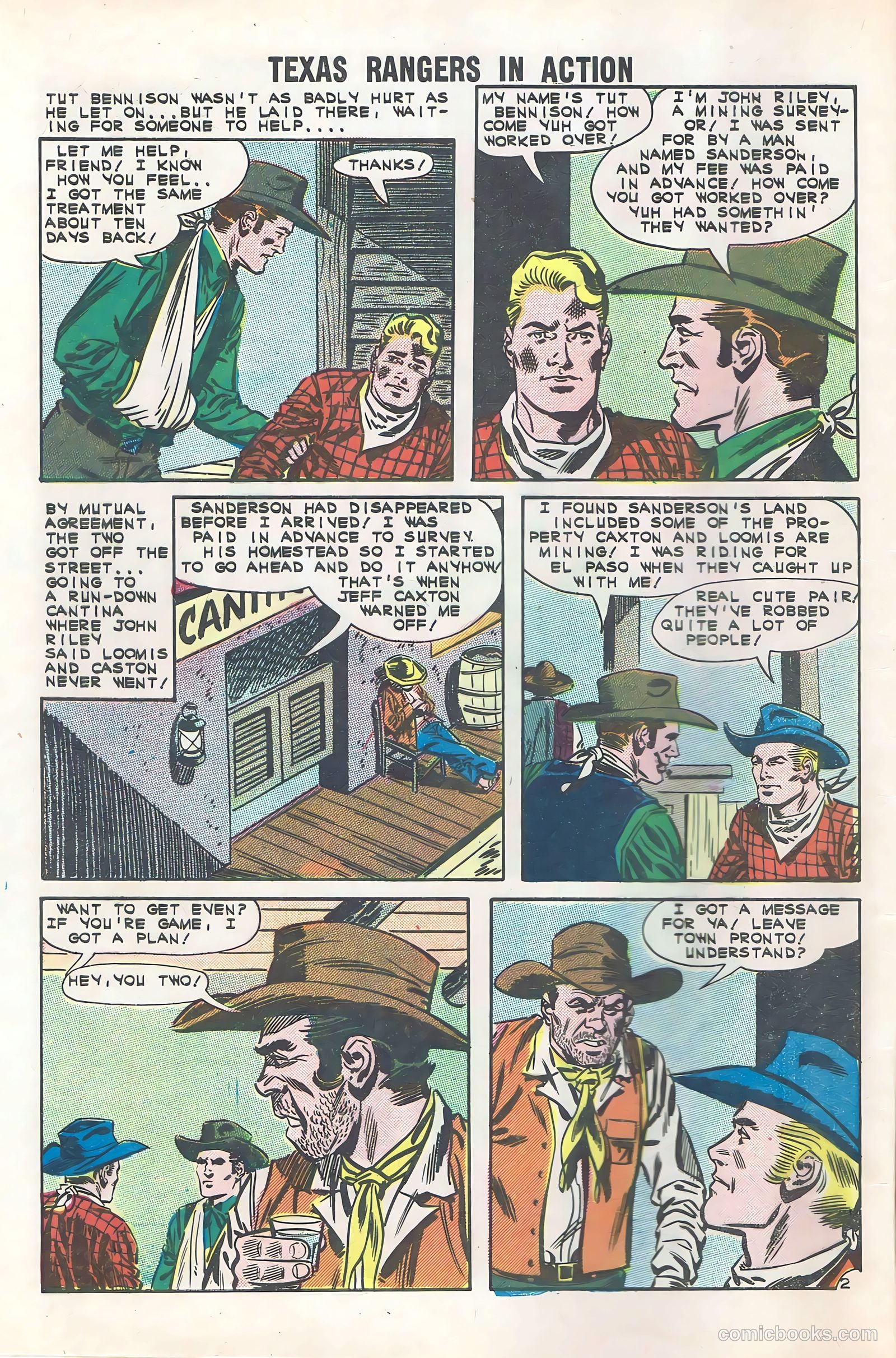 Texas Rangers in Action #32 — page 4 of 36