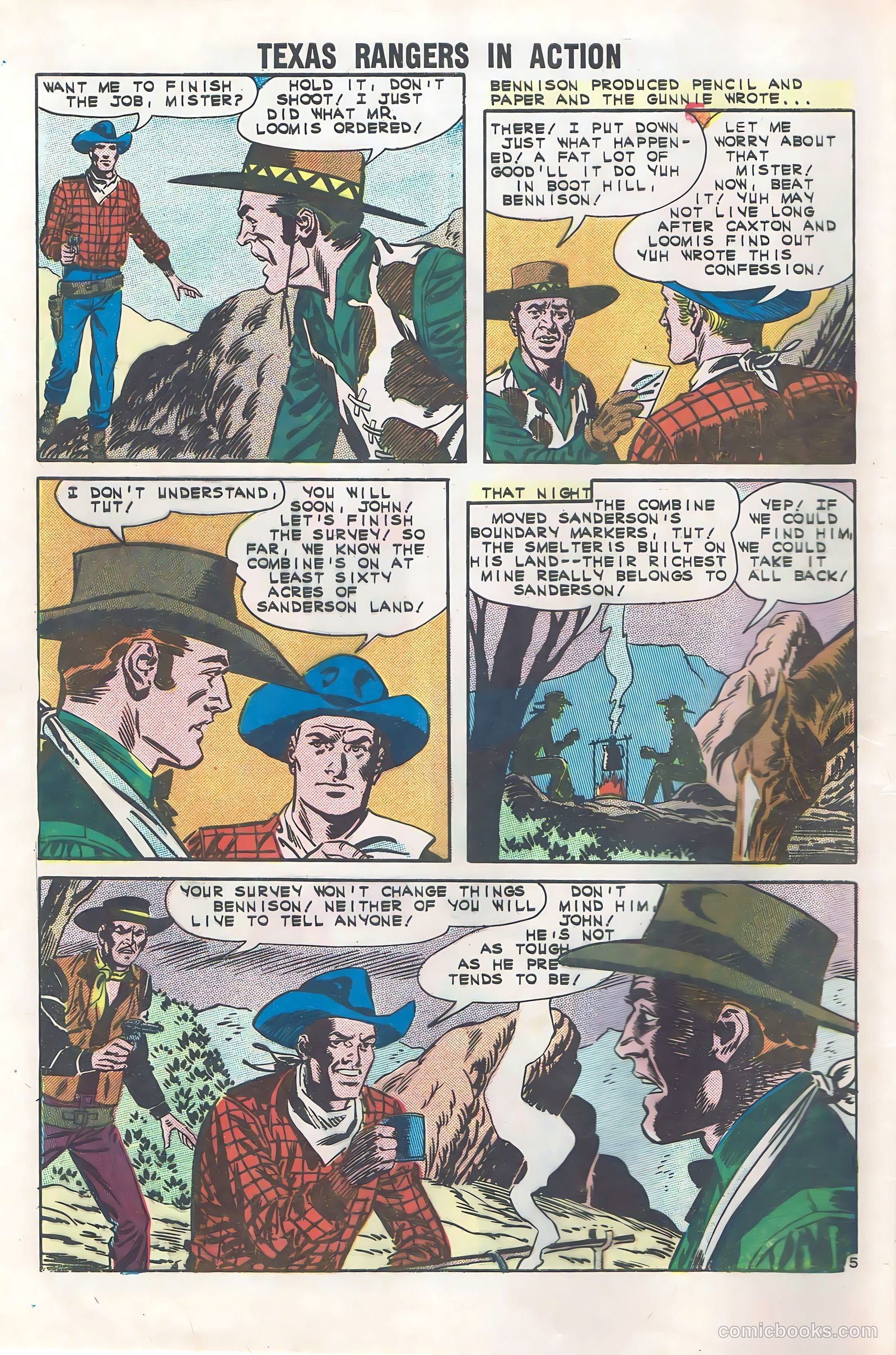 Texas Rangers in Action #32 — page 8 of 36