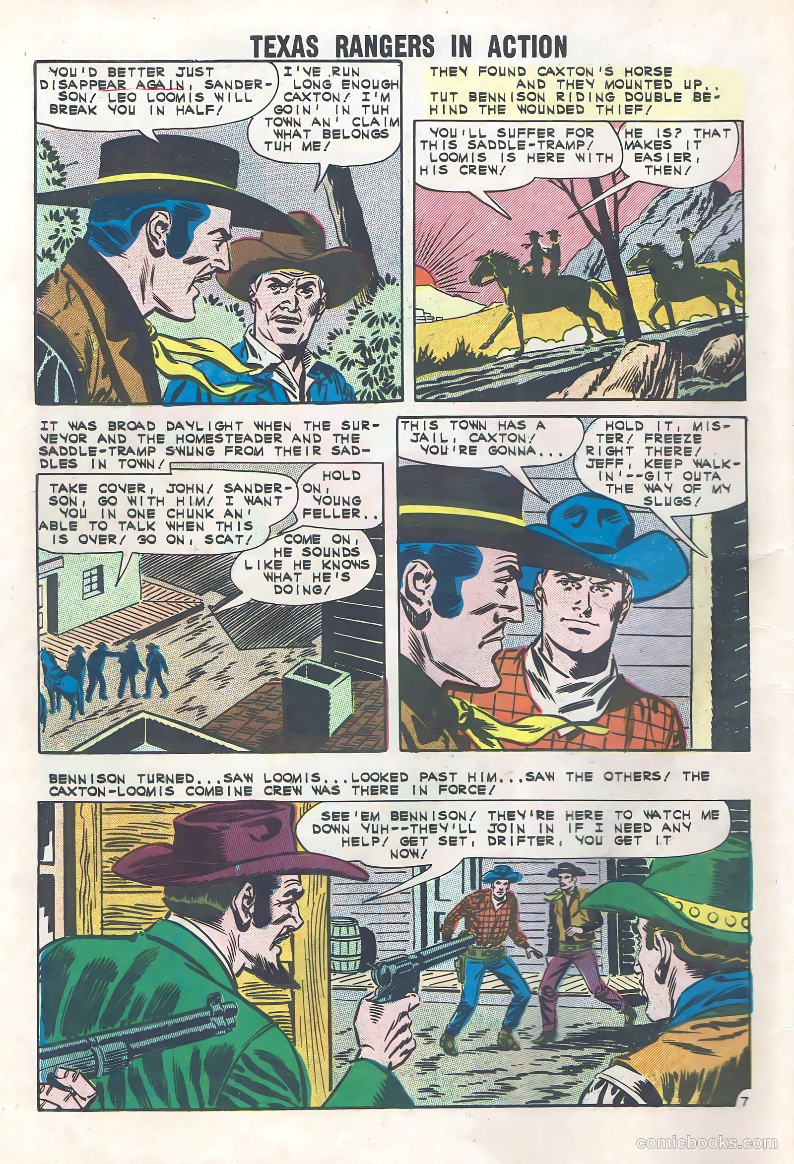Texas Rangers in Action #32 — page 10 of 36