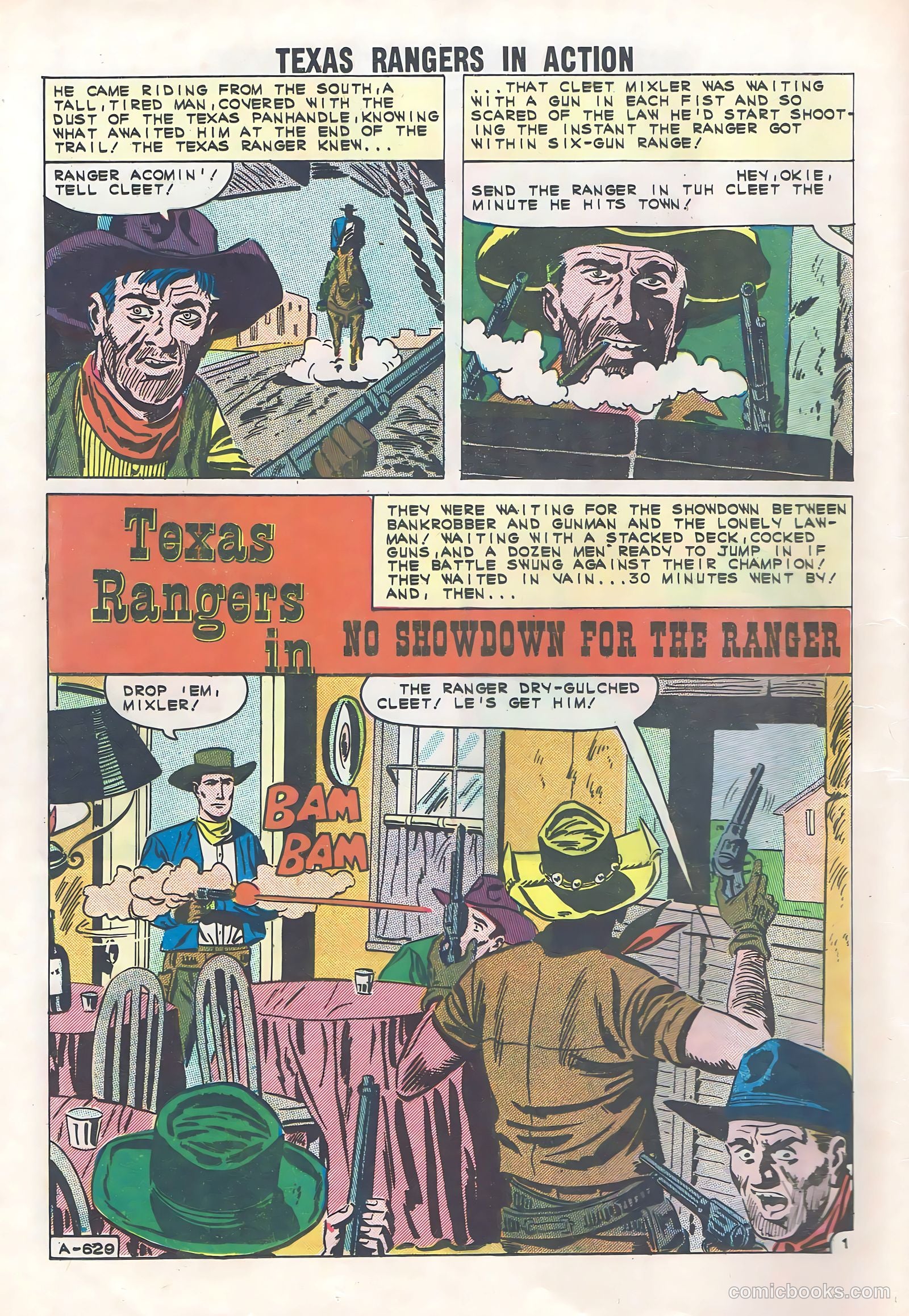 Texas Rangers in Action #32 — page 12 of 36