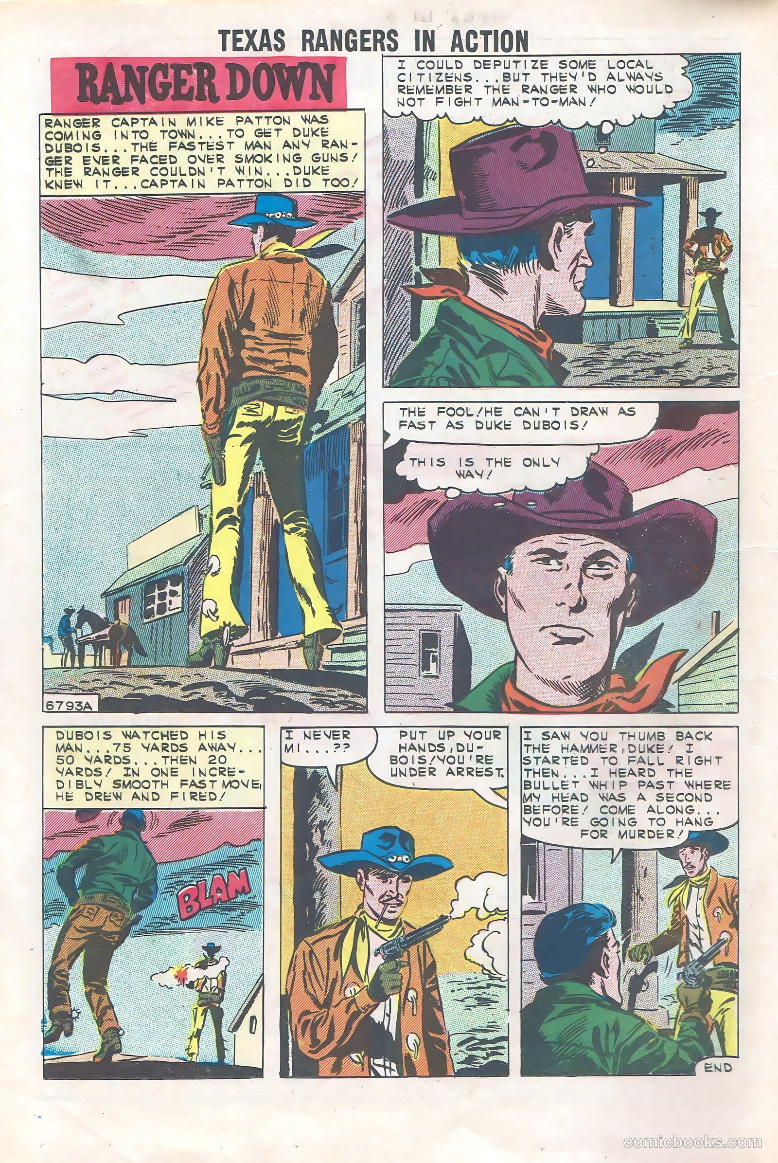 Texas Rangers in Action #32 — page 18 of 36