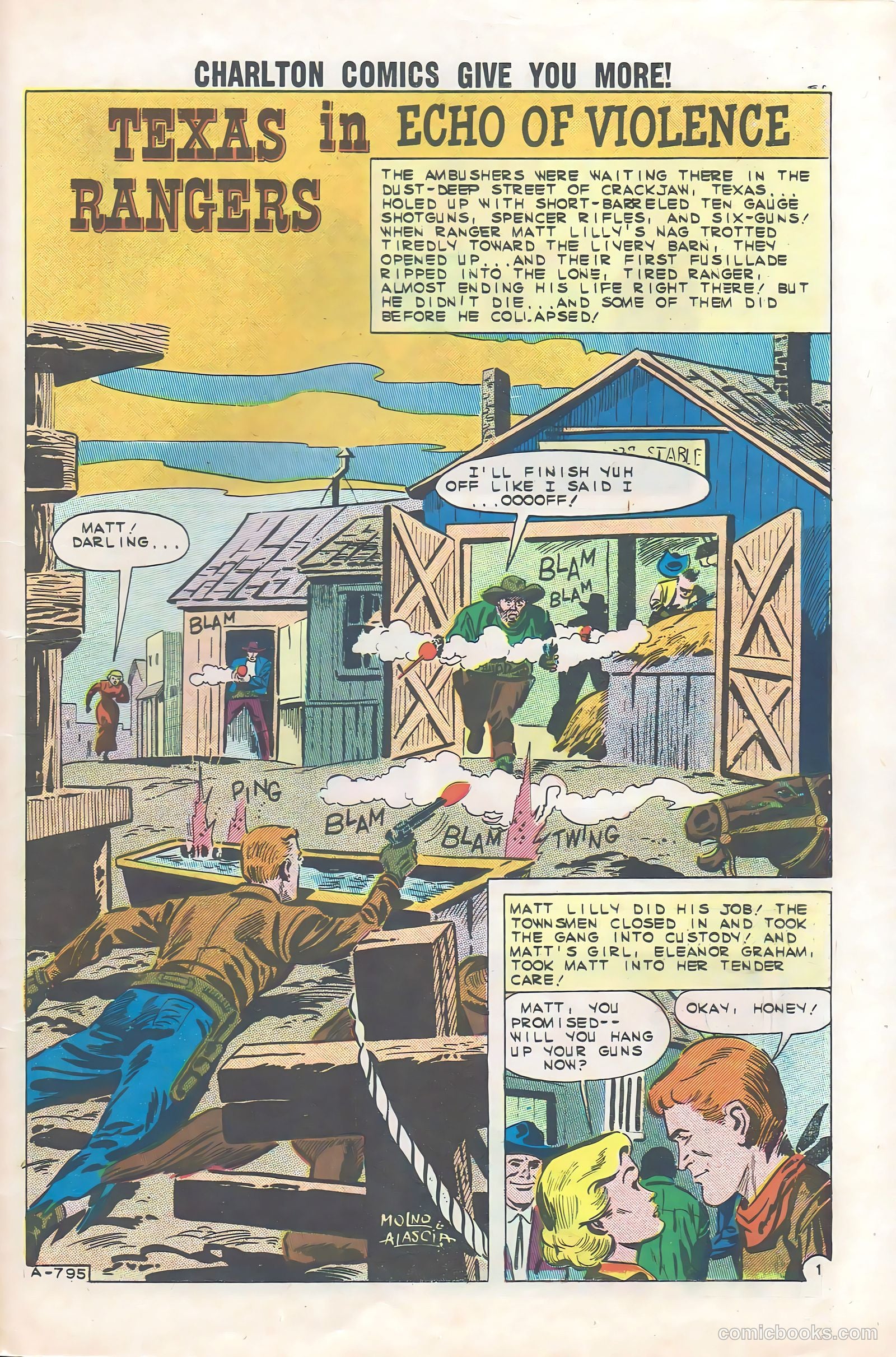 Texas Rangers in Action #32 — page 23 of 36