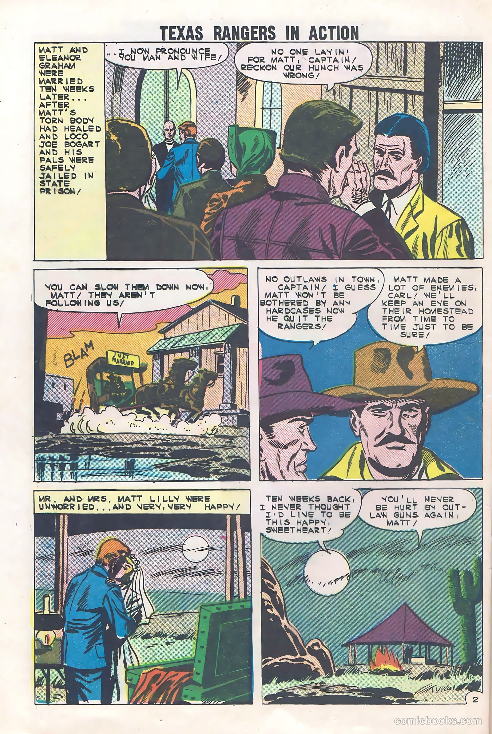 Texas Rangers in Action #32 — page 24 of 36
