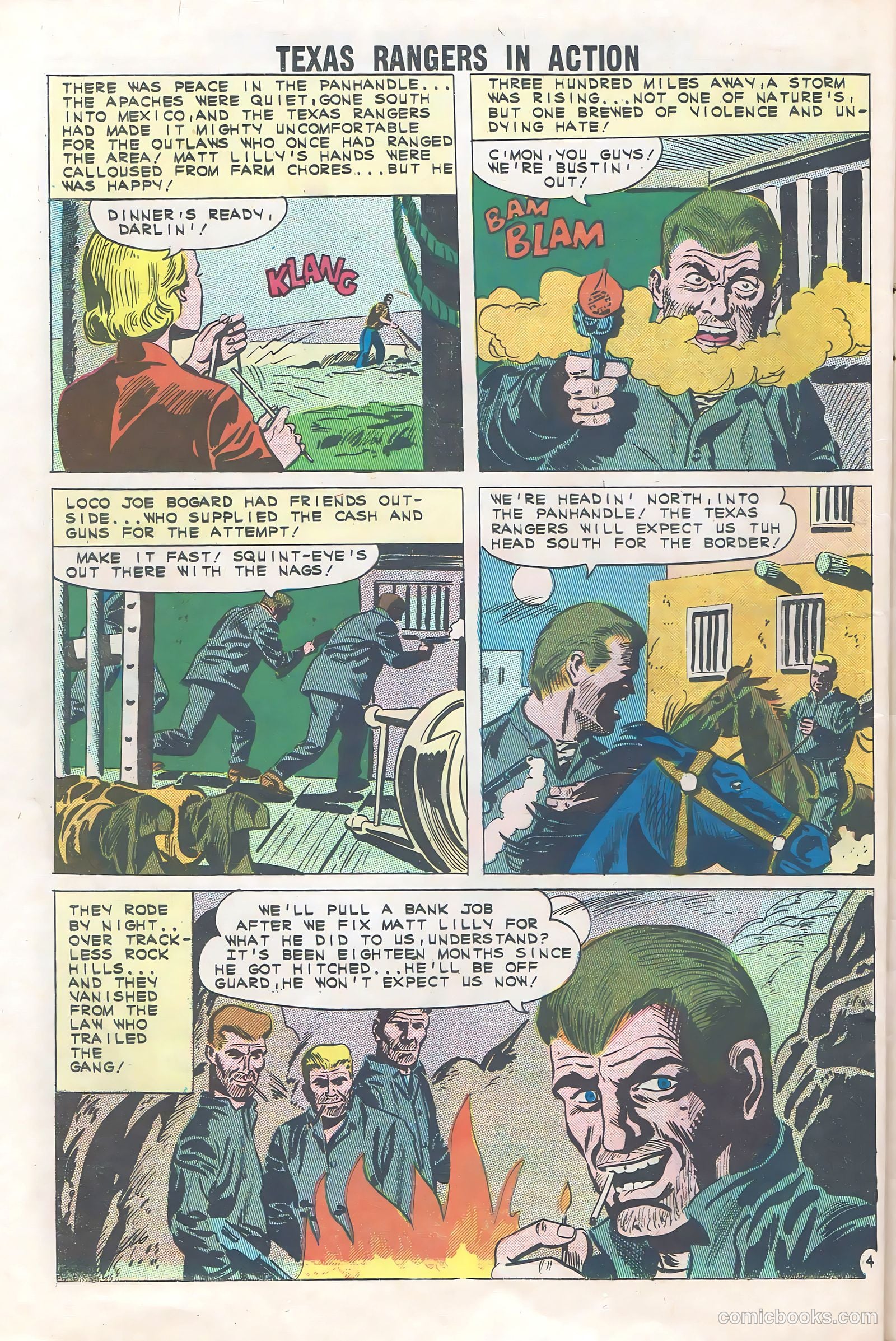Texas Rangers in Action #32 — page 26 of 36