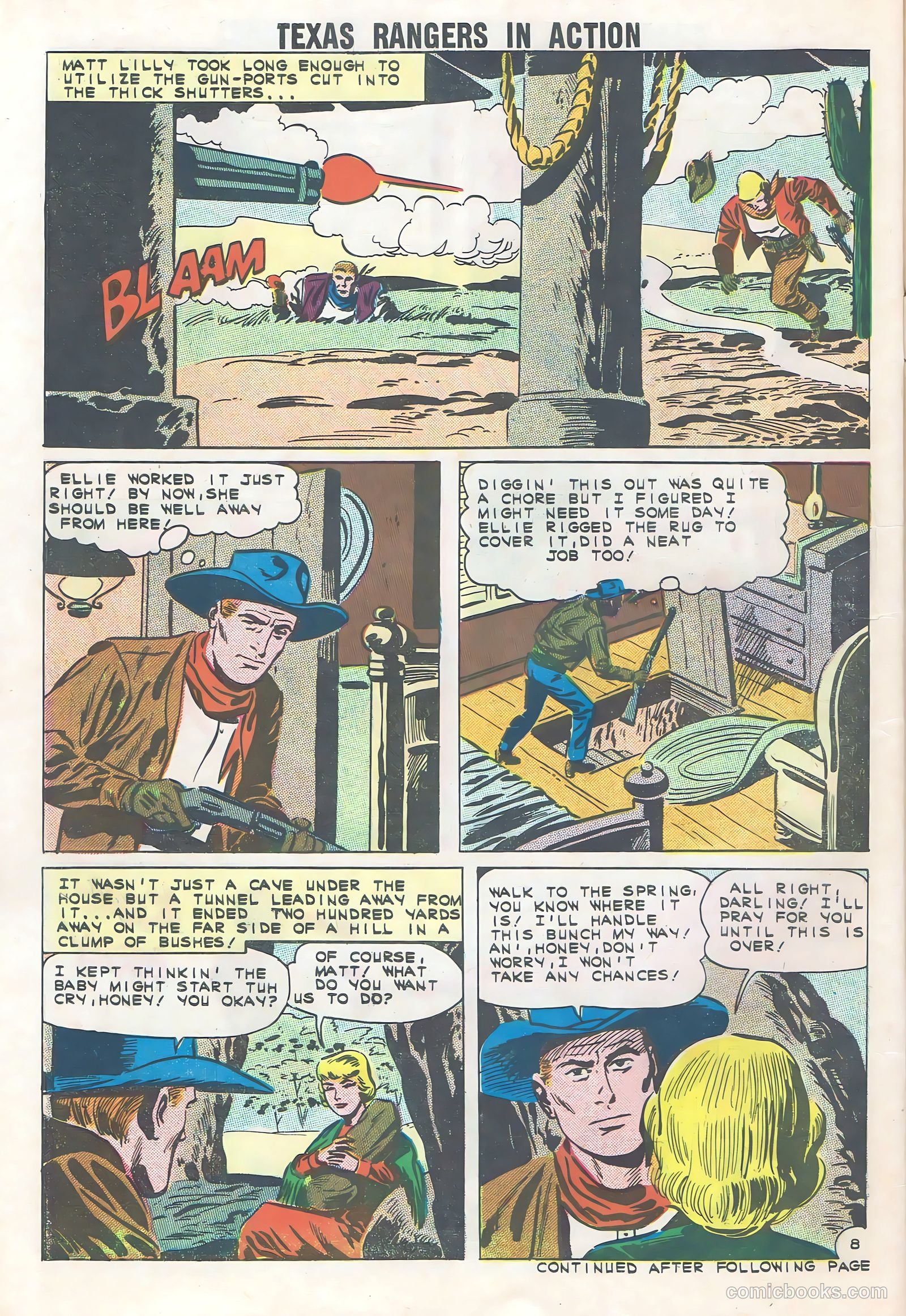 Texas Rangers in Action #32 — page 30 of 36