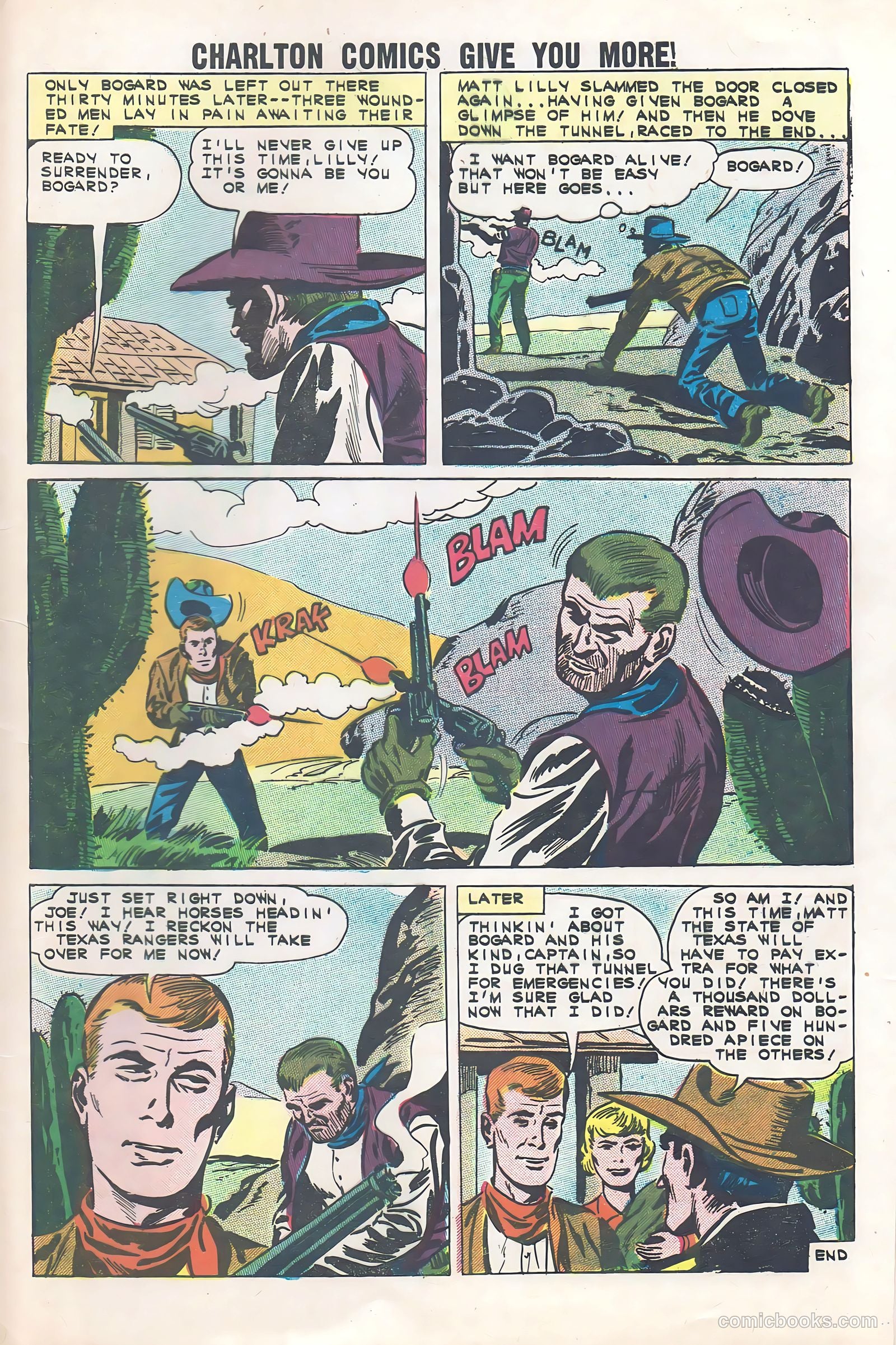 Texas Rangers in Action #32 — page 33 of 36